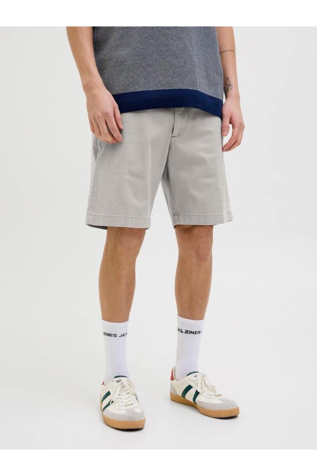 شلوارک مردانه راسته فاق نرمال | جک اند جونز Jack & Jones 12269368 - تصویر 3