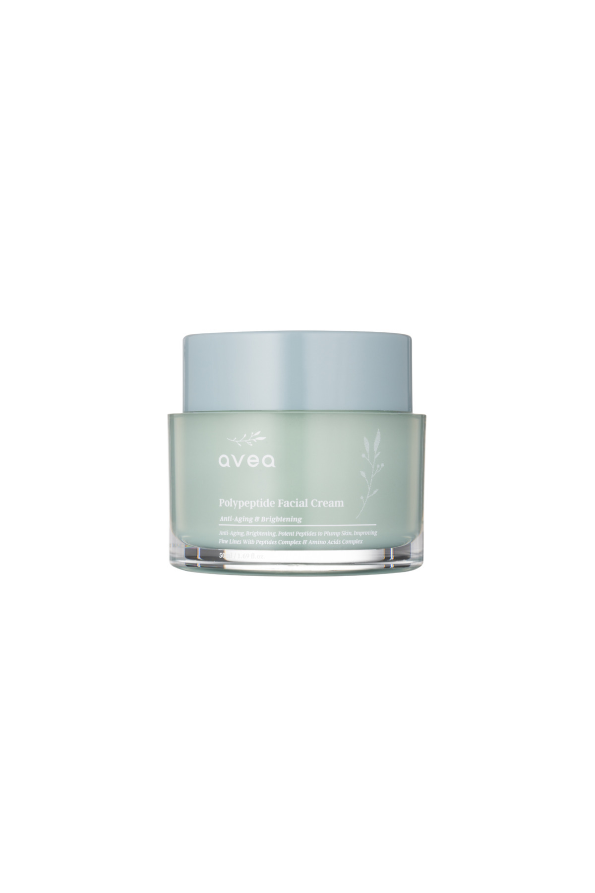 Avea-Face cream with polypeptides, with anti-aging & brightening effect, Avea, 50 ml 2