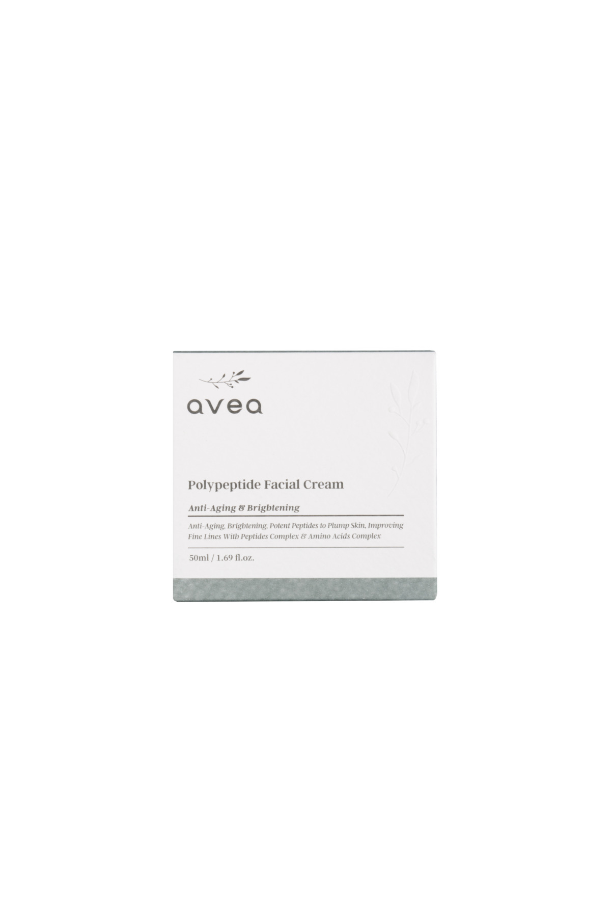 Avea-Face cream with polypeptides, with anti-aging & brightening effect, Avea, 50 ml 1