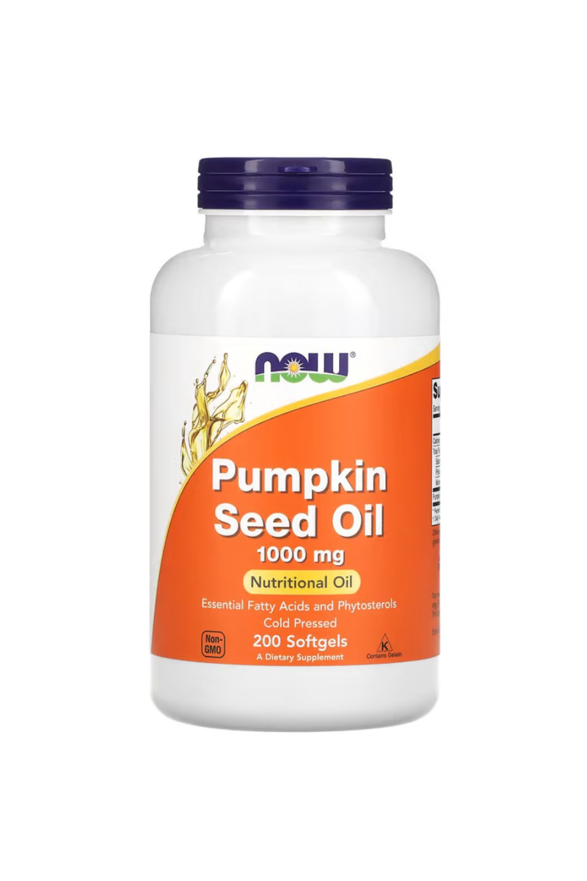 Now Foods , Pumpkin Seed Oil, 1,000 mg, 200 Softgels