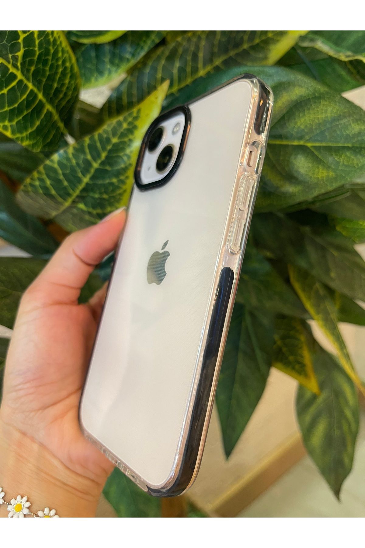 RİZVO Iphone 14 PLUS Uyumlu Impact Serisi Lüks Darbe Emici Kaymaz Esnek Silikon Şeffaf Kılıf