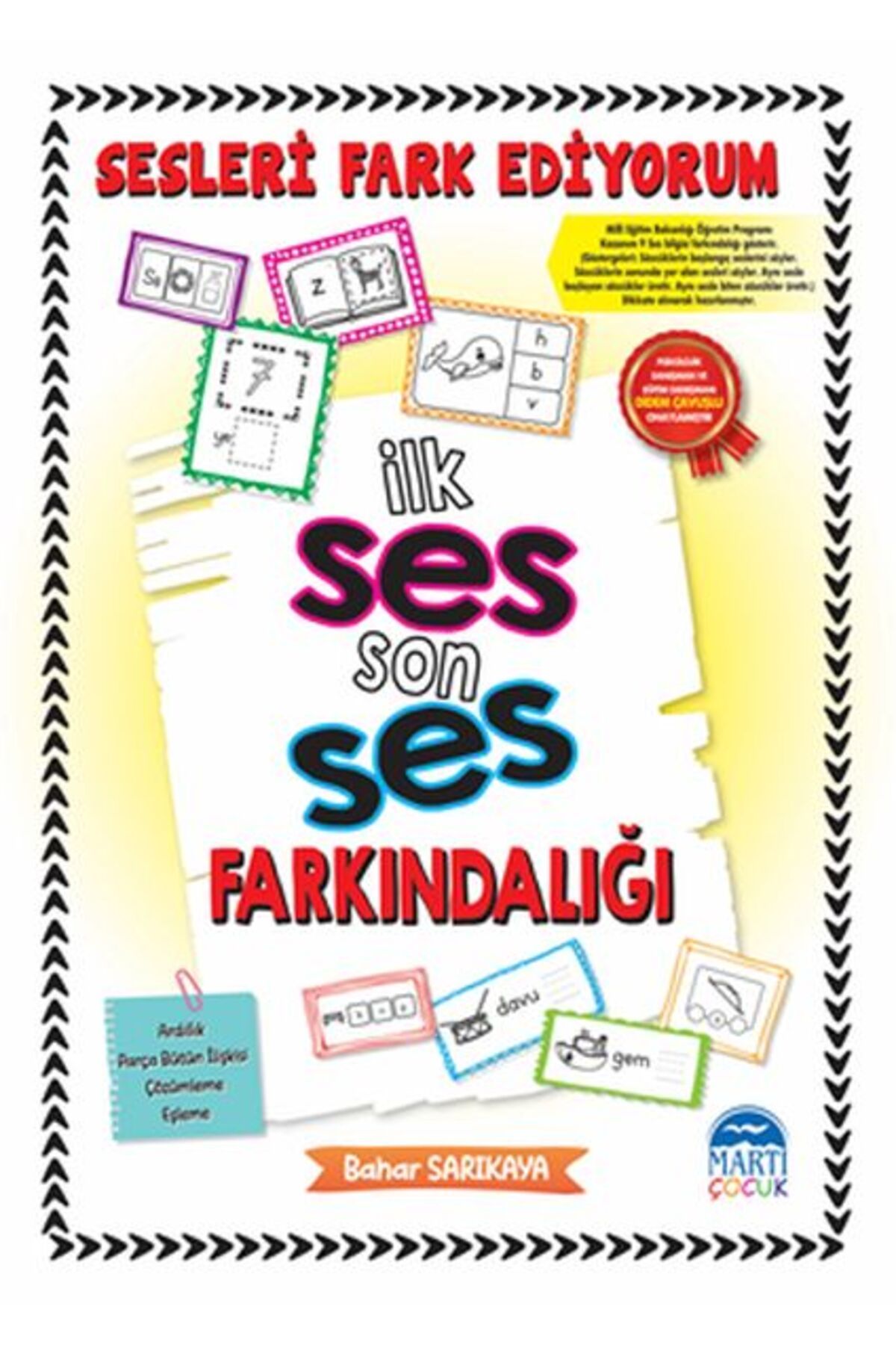 Artemis Yayınları Sesleri Fark Ediyorum - İlk Ses Son Ses Farkındalığı