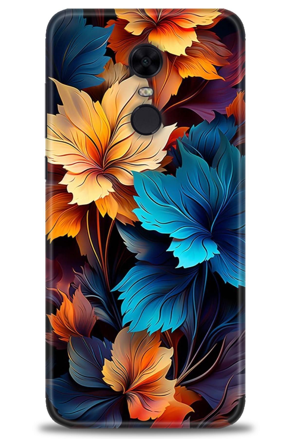 CooperTech Xiaomi Redmi 5 Plus İle Uyumlu HD Baskılı Desenli Silikon Kılıf - 972