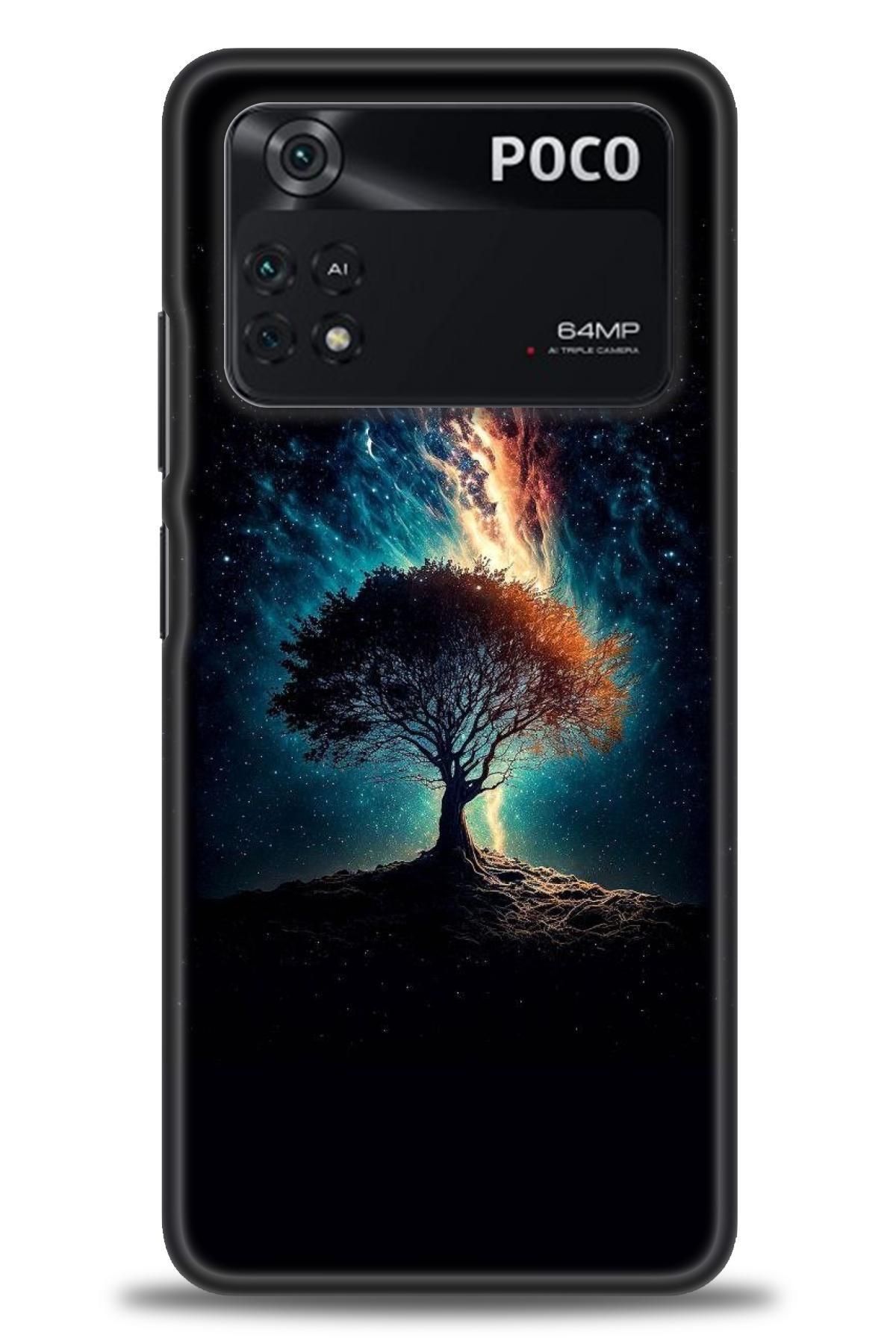 CooperTech Xiaomi Poco M4 Pro 4G İle Uyumlu HD Baskılı Desenli Silikon Kılıf - 842