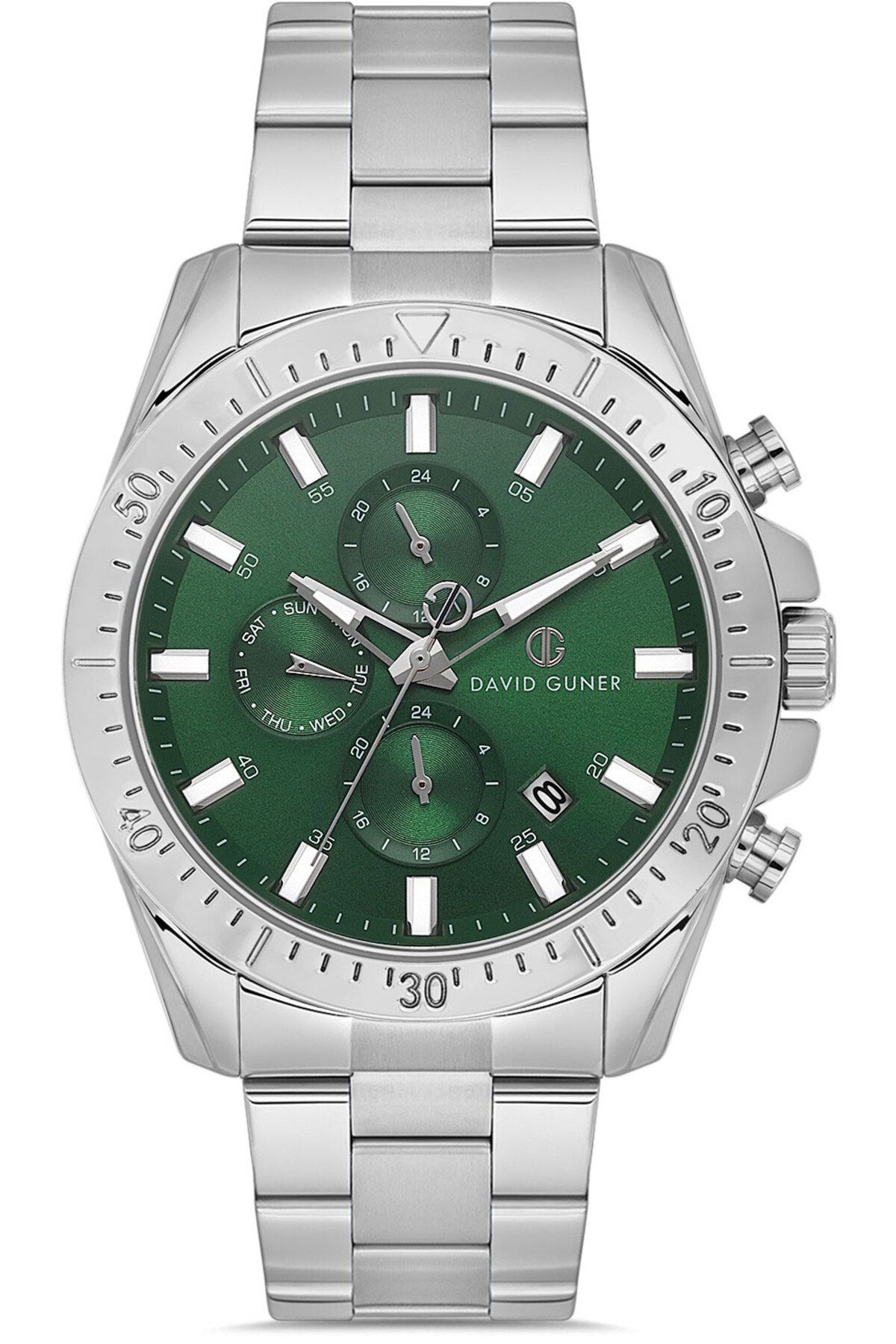 DAVID GUNER DAVİD GÜNER ERKEK KOL SAATİ DG-8737GA-A10 46 MM Metal