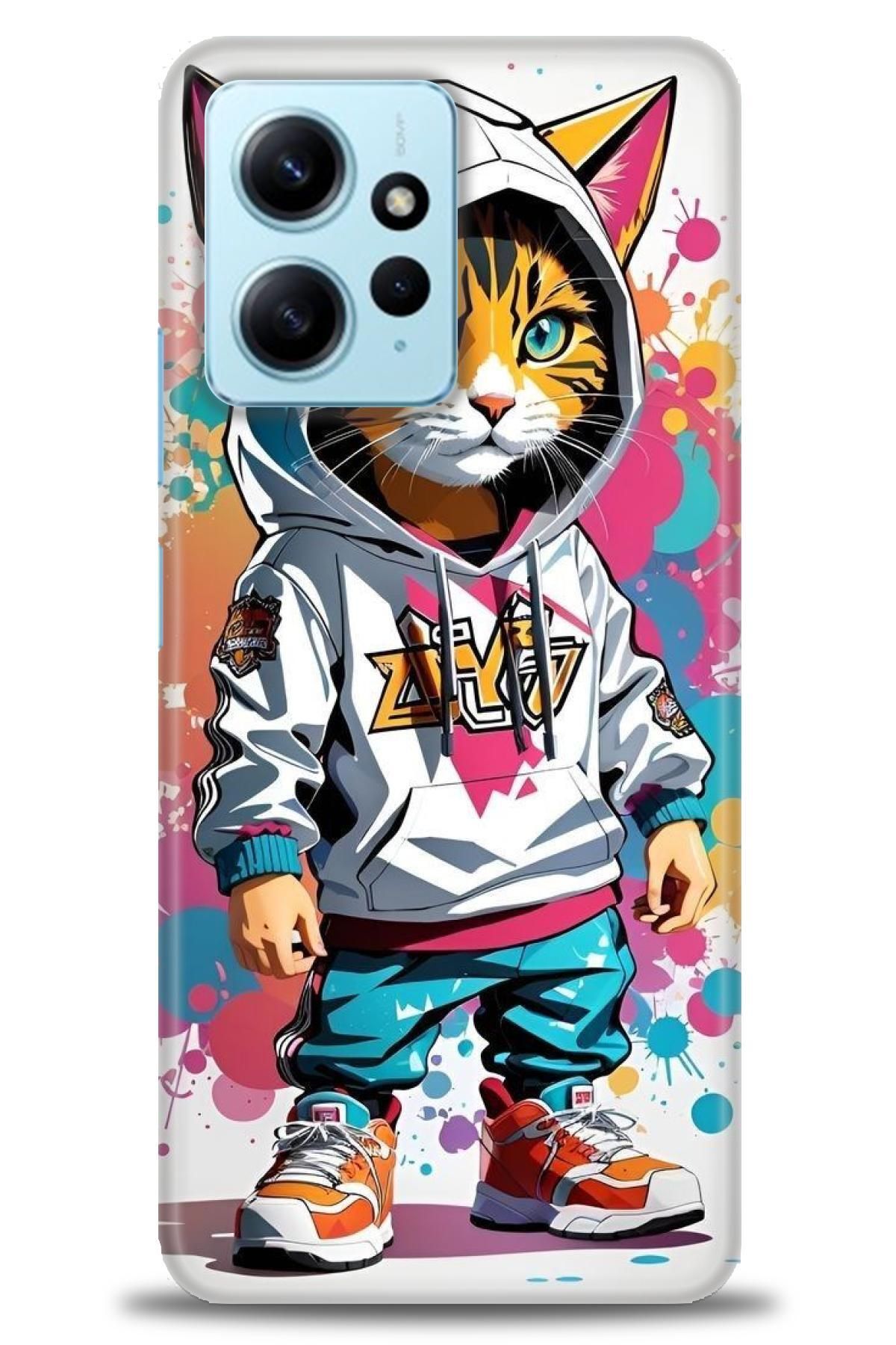 CooperTech Xiaomi Redmi Note 12 4G İle Uyumlu HD Baskılı Desenli Silikon Kılıf - 362