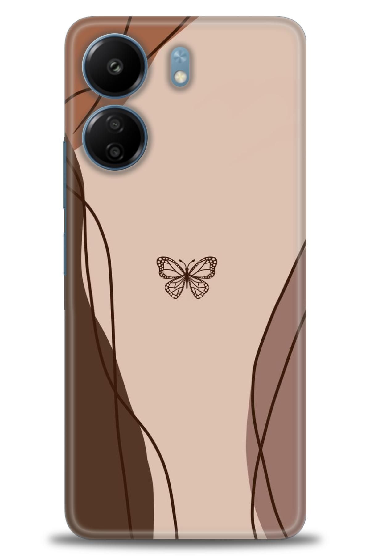 CooperTech Xiaomi Poco C65 İle Uyumlu HD Baskılı Desenli Silikon Kılıf - 692