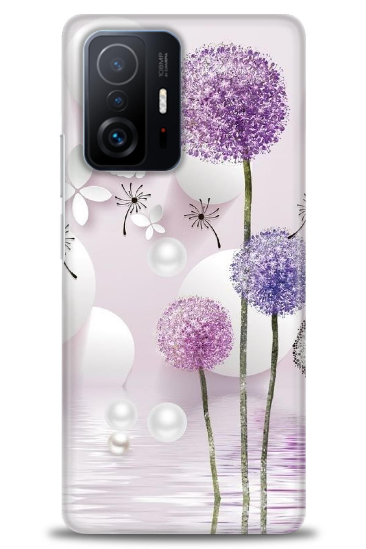 CooperTech Xiaomi Mi 11T İle Uyumlu HD Baskılı Desenli Silikon Kılıf - 342