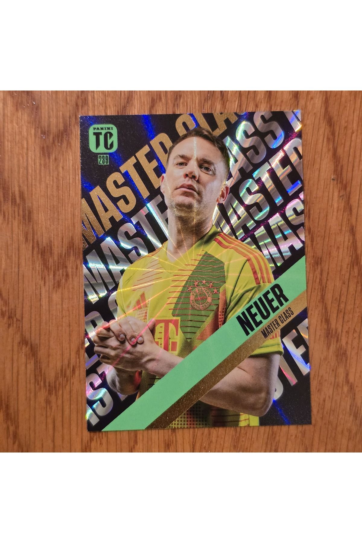 Panini Top Class Master Class Manuel Neuer Oyun Kartı 239