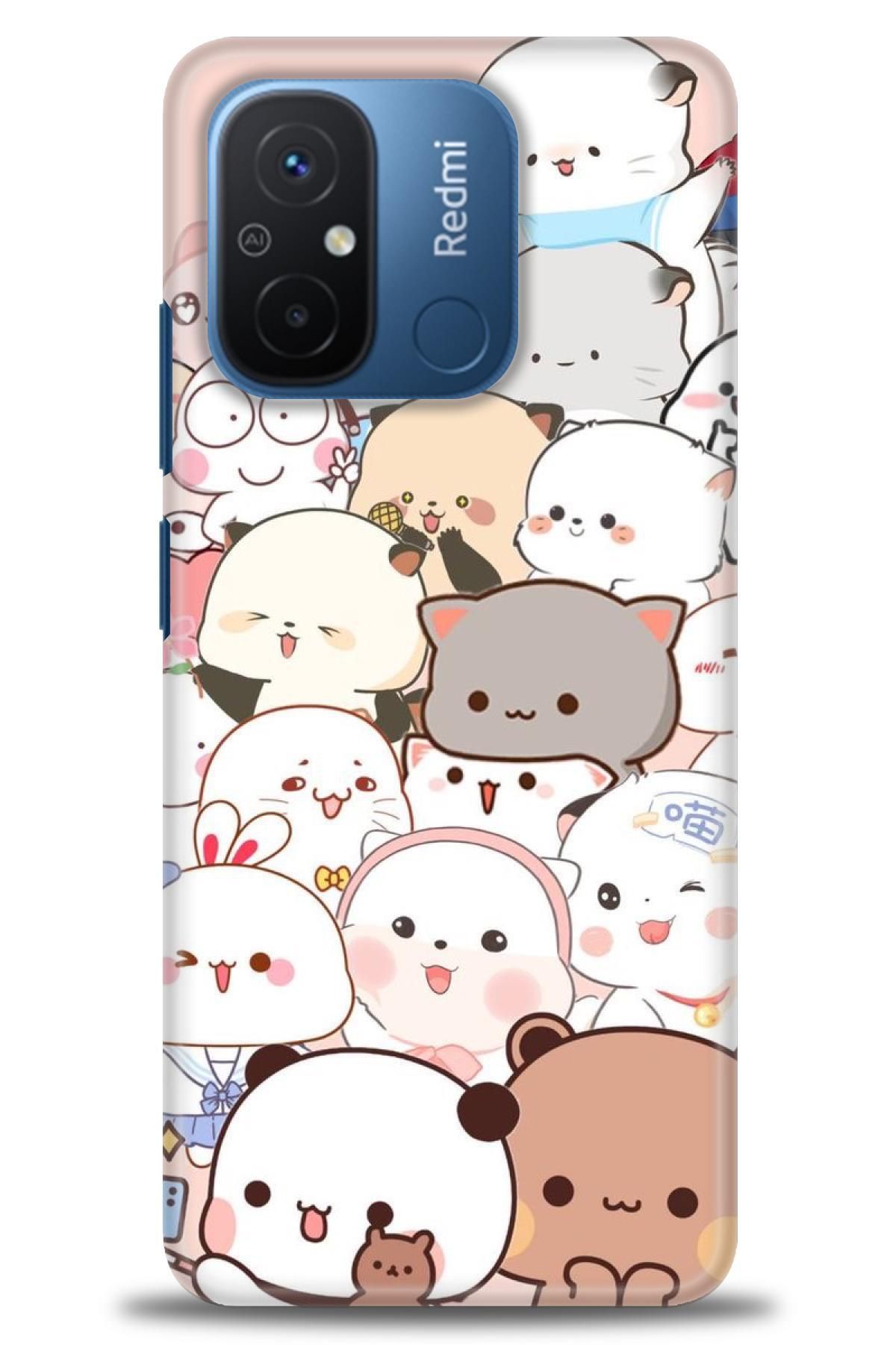CooperTech Xiaomi Redmi 12C İle Uyumlu HD Baskılı Desenli Silikon Kılıf - 602
