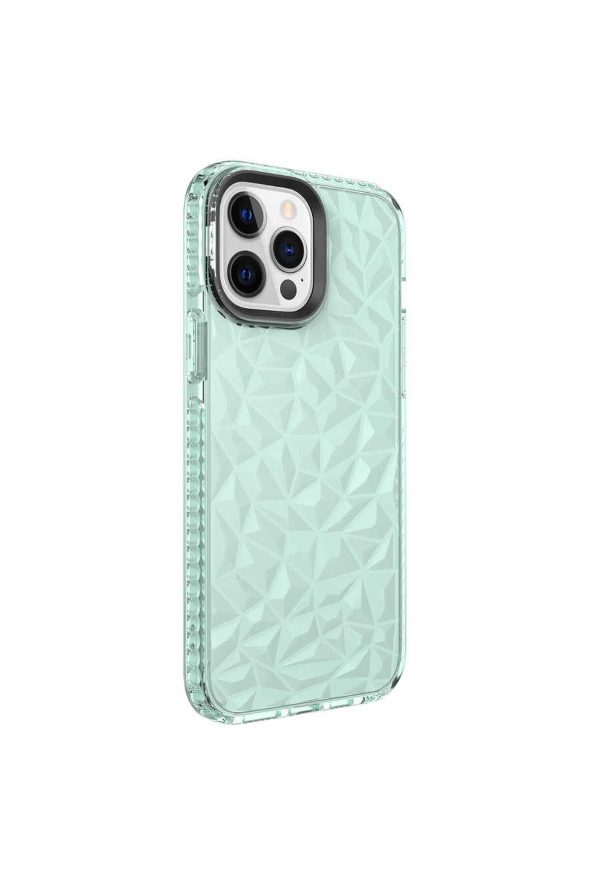 YTSGLOBAL iPhone 13 Pro Uyumlu YTSG Buzz Kılıf-Yeşil