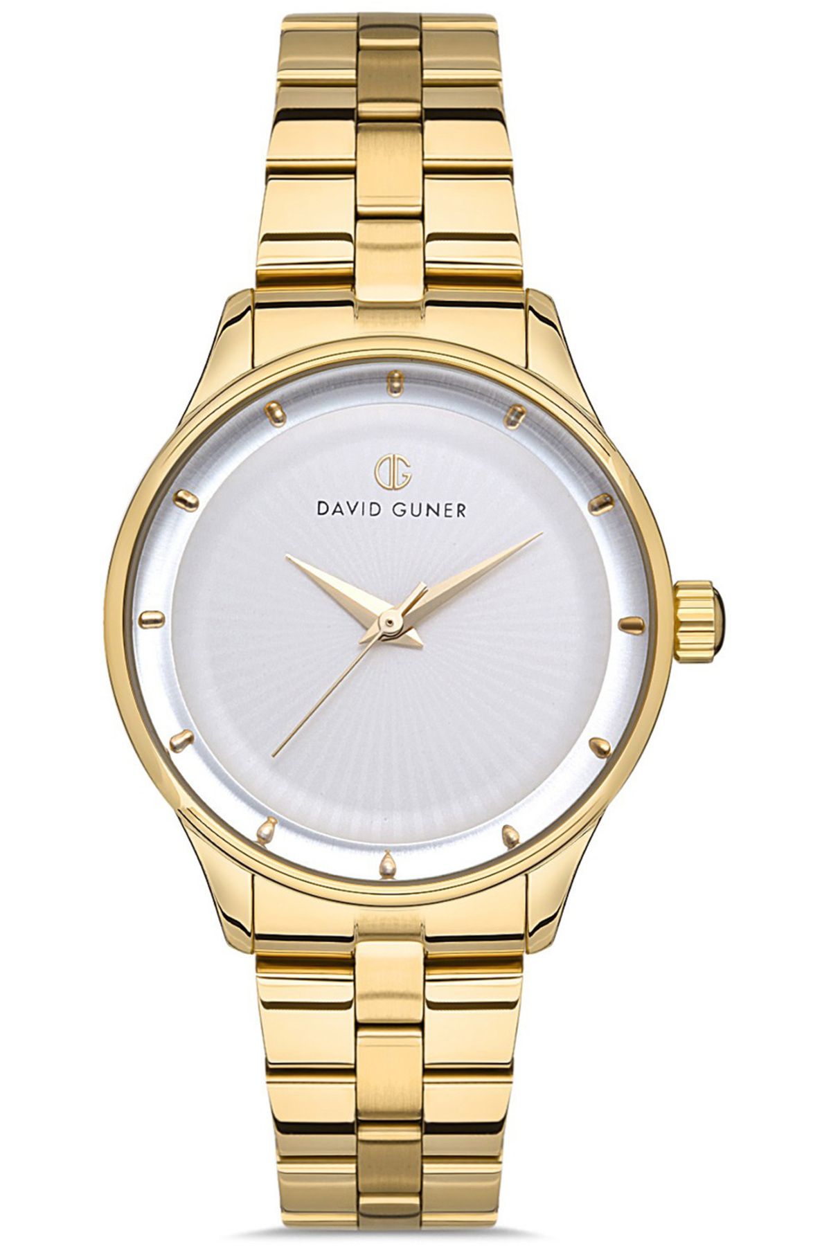 DAVID GUNER DAVİD GÜNER KADIN KOL SAATİ DG-8397LA-B1 34 MM GOLD