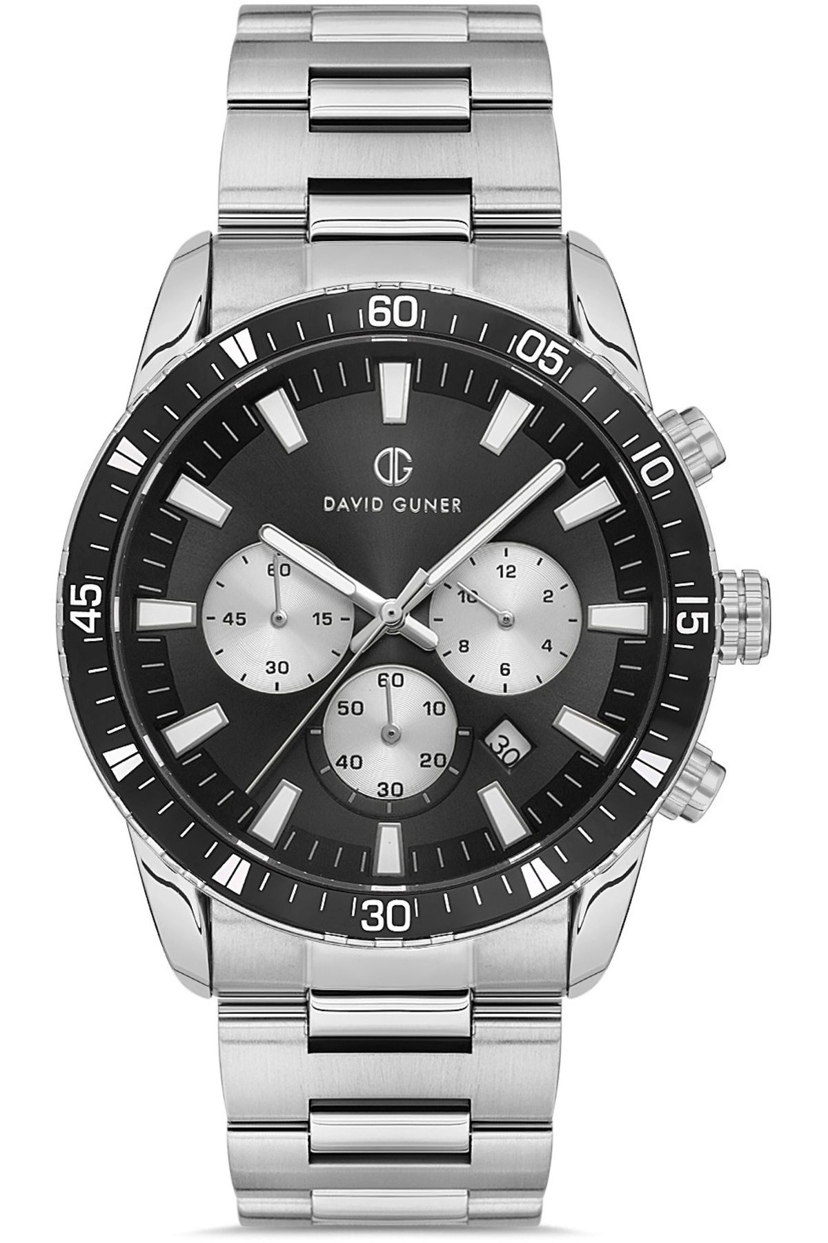 DAVID GUNER DAVİD GÜNER ERKEK KOL SAATİ DG-8529GA-A2 44 MM Metal