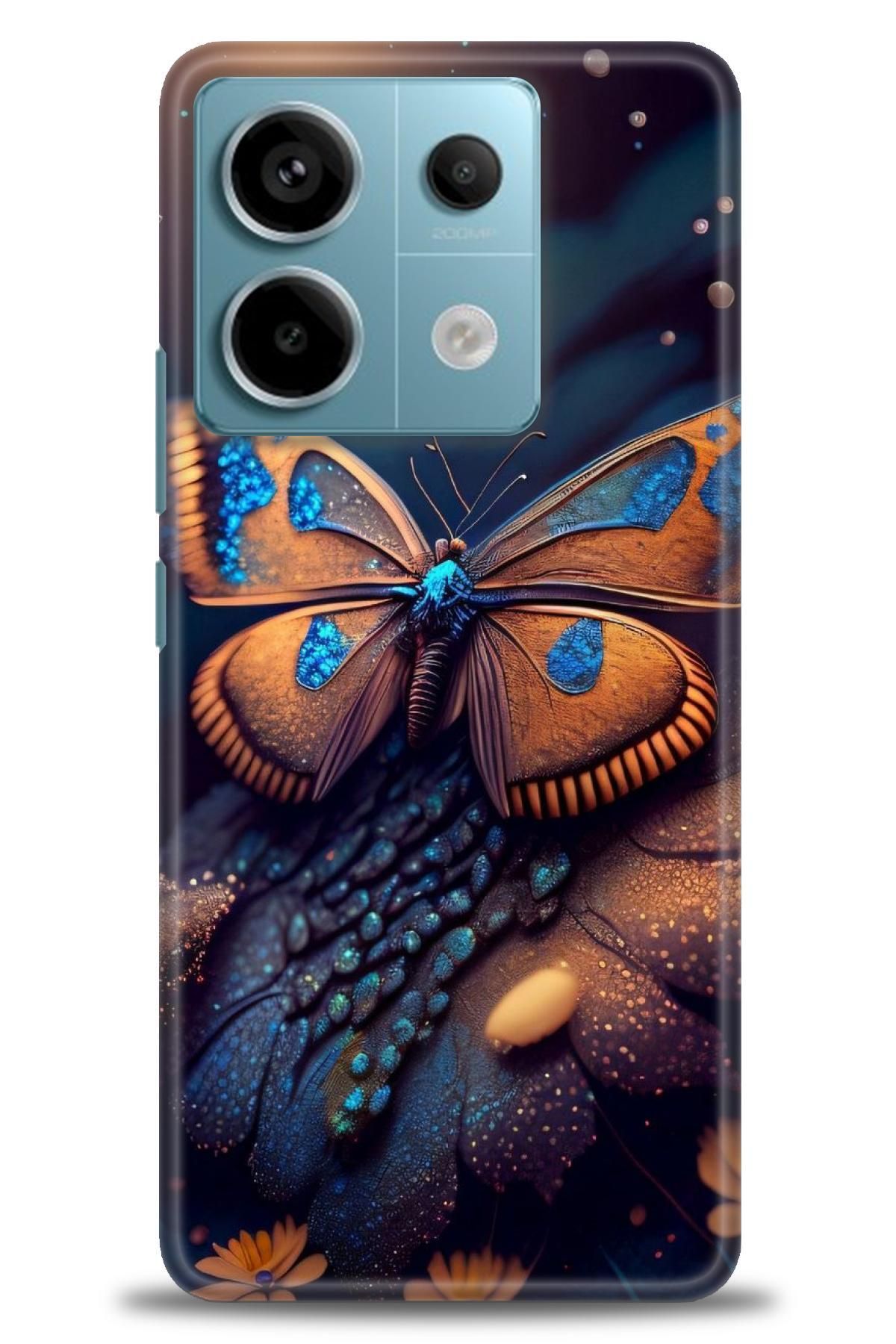 CooperTech Xiaomi Redmi Note 13 Pro 5G İle Uyumlu HD Baskılı Desenli Silikon Kılıf - 932