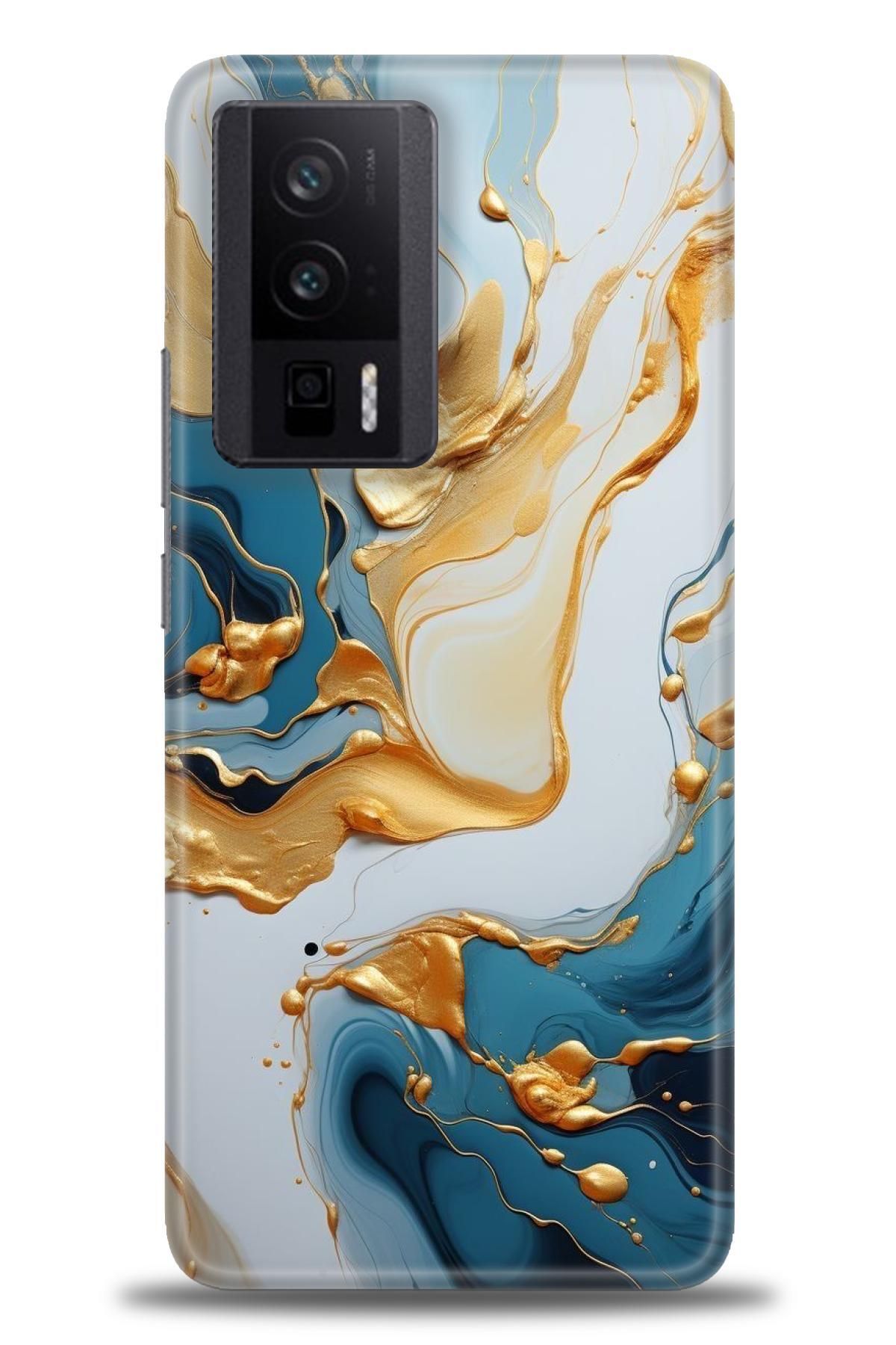 CooperTech Xiaomi Poco F5 Pro İle Uyumlu HD Baskılı Desenli Silikon Kılıf - 402