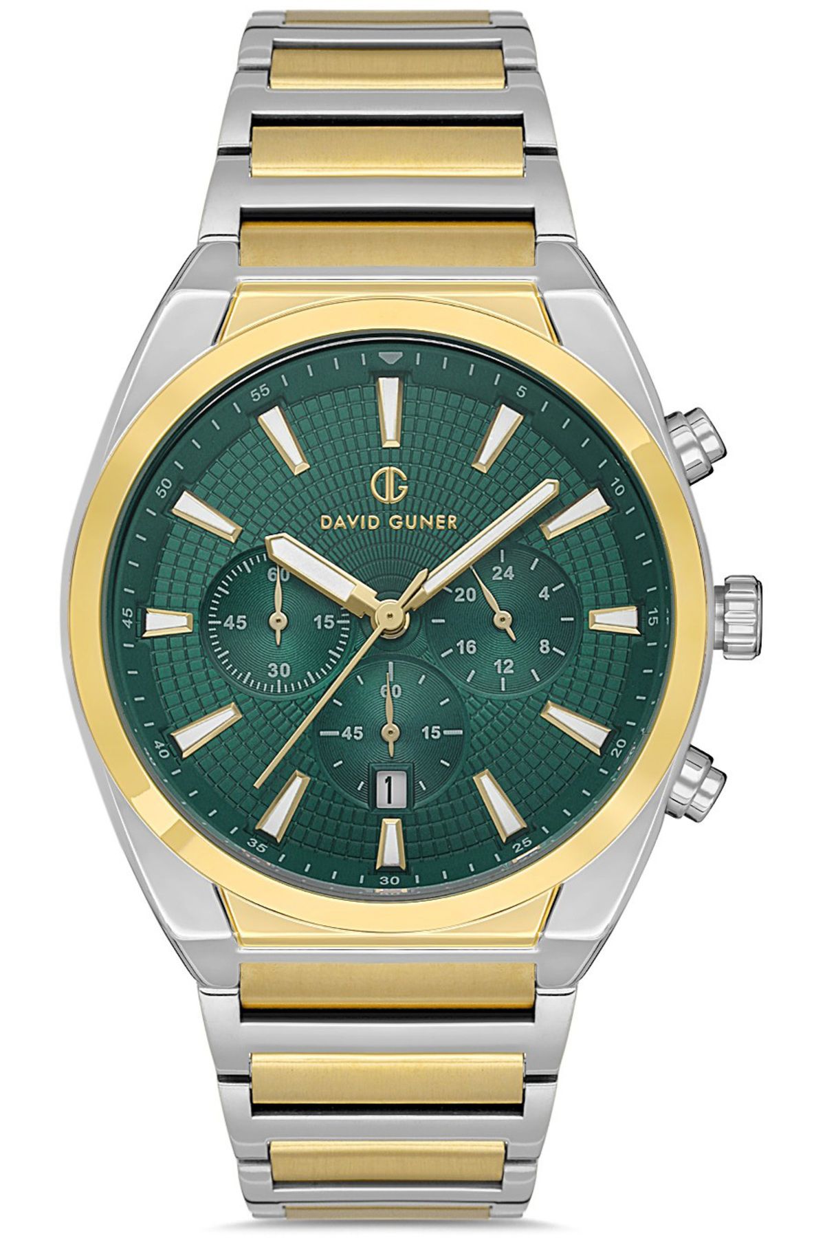 DAVID GUNER DAVİD GÜNER ERKEK KOL SAATİ DG-8621GA-D10 48 mm METAL-GOLD