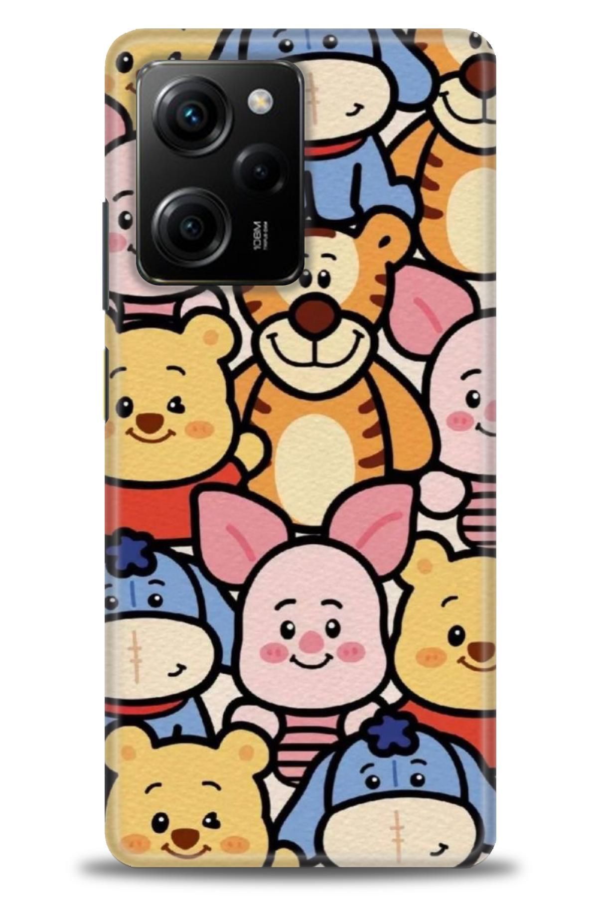 CooperTech Xiaomi Poco X5 Pro 5G İle Uyumlu HD Baskılı Desenli Silikon Kılıf - 502