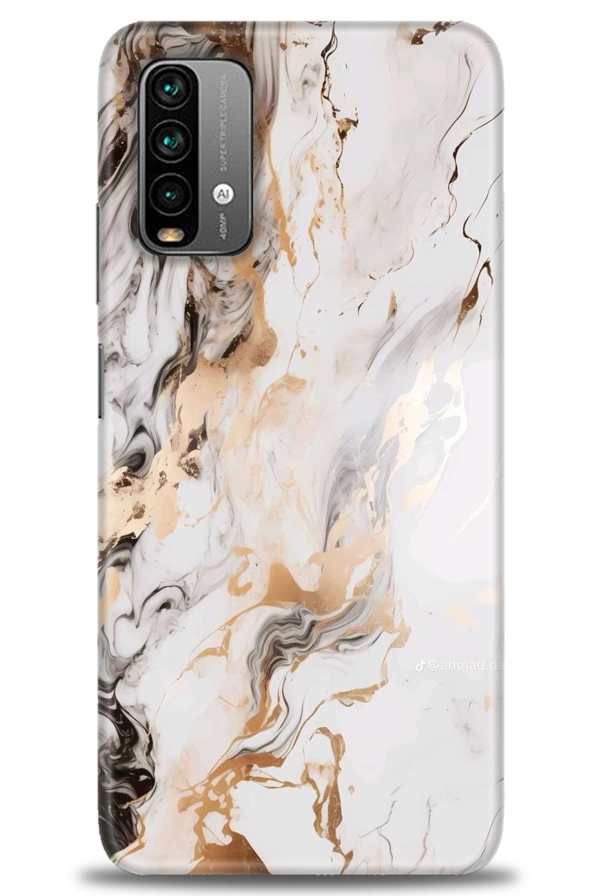 CooperTech Xiaomi Redmi Note 9 4G İle Uyumlu HD Baskılı Desenli Silikon Kılıf - 222