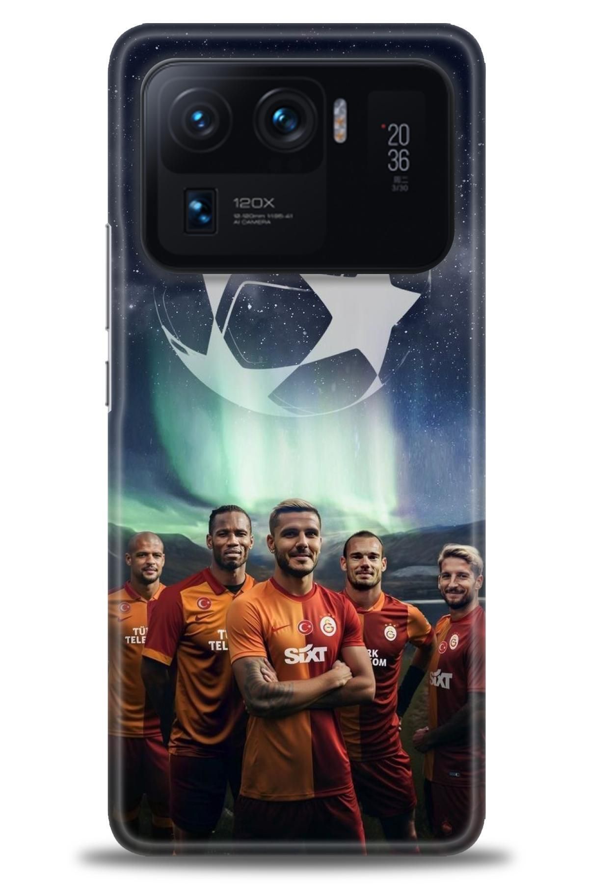 CooperTech Xiaomi Mi 11 Ultra İle Uyumlu HD Baskılı Desenli Silikon Kılıf - 712