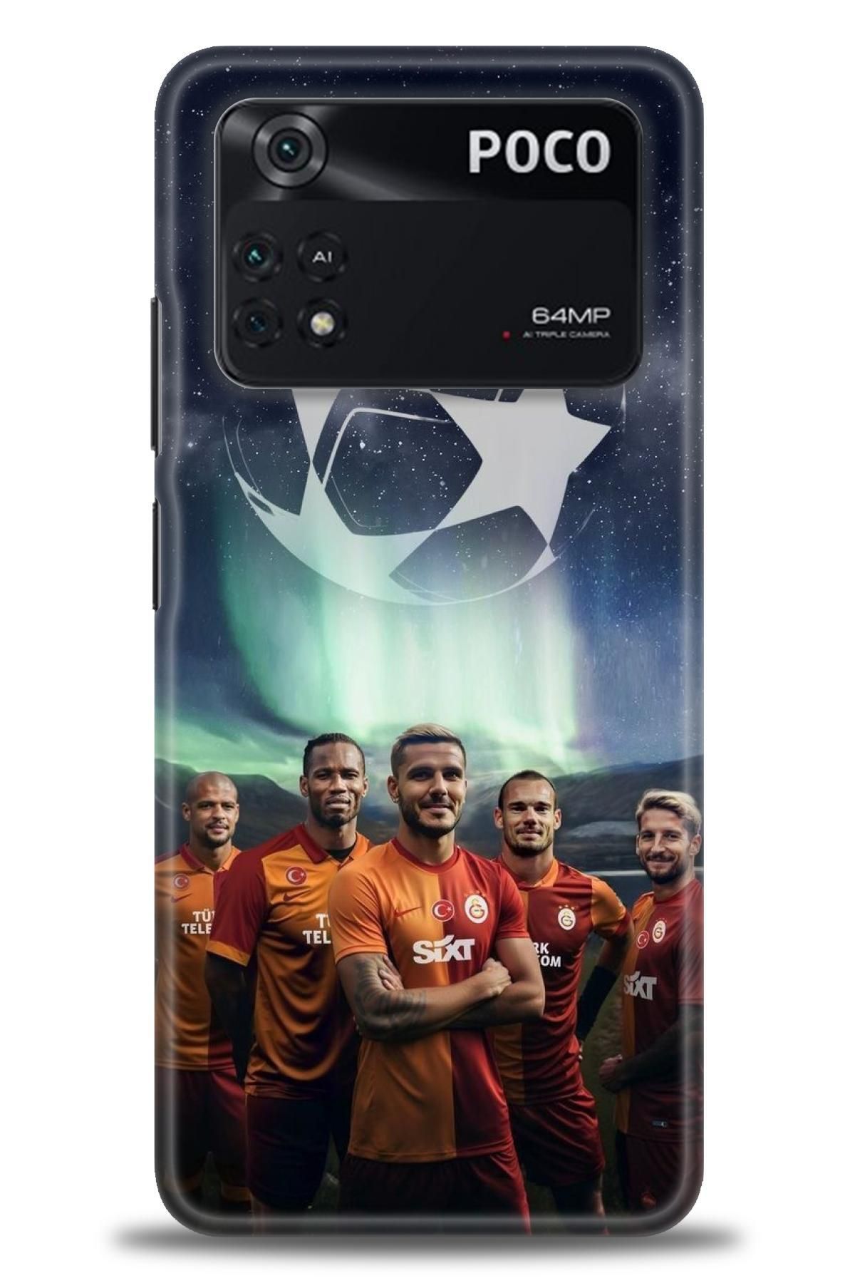 CooperTech Xiaomi Poco M4 Pro 4G İle Uyumlu HD Baskılı Desenli Silikon Kılıf - 712