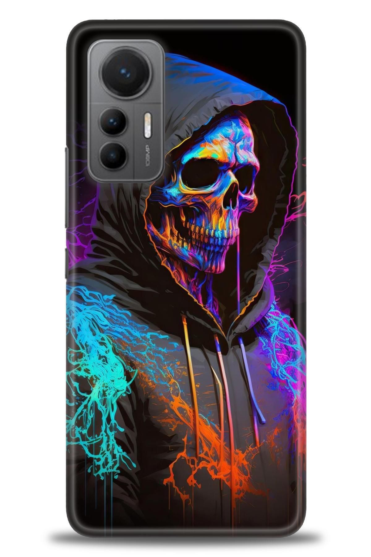 CooperTech Xiaomi Mi 12 Lite İle Uyumlu HD Baskılı Desenli Silikon Kılıf - 912