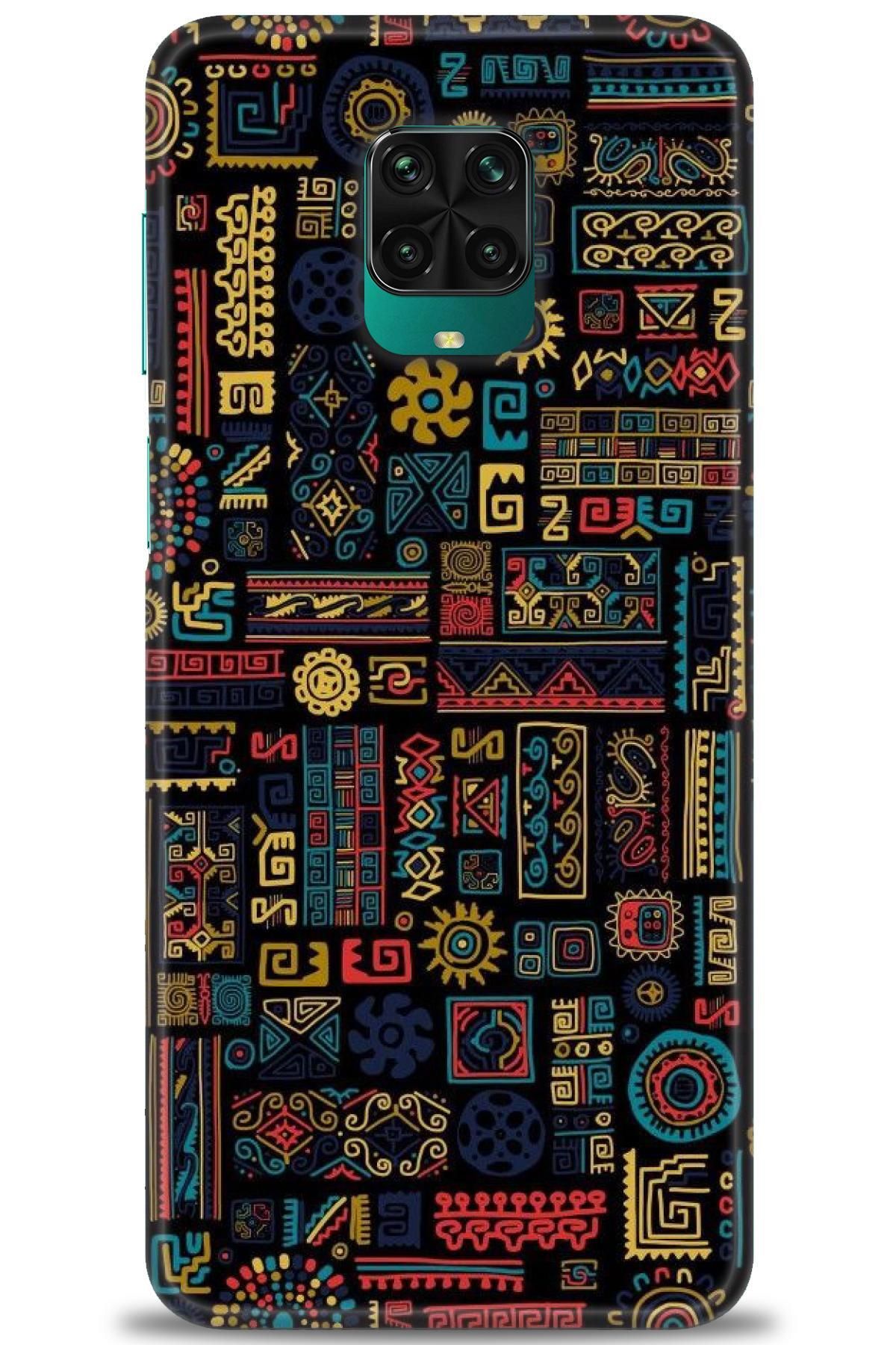CooperTech Xiaomi Redmi Note 9S İle Uyumlu HD Baskılı Desenli Silikon Kılıf - 822