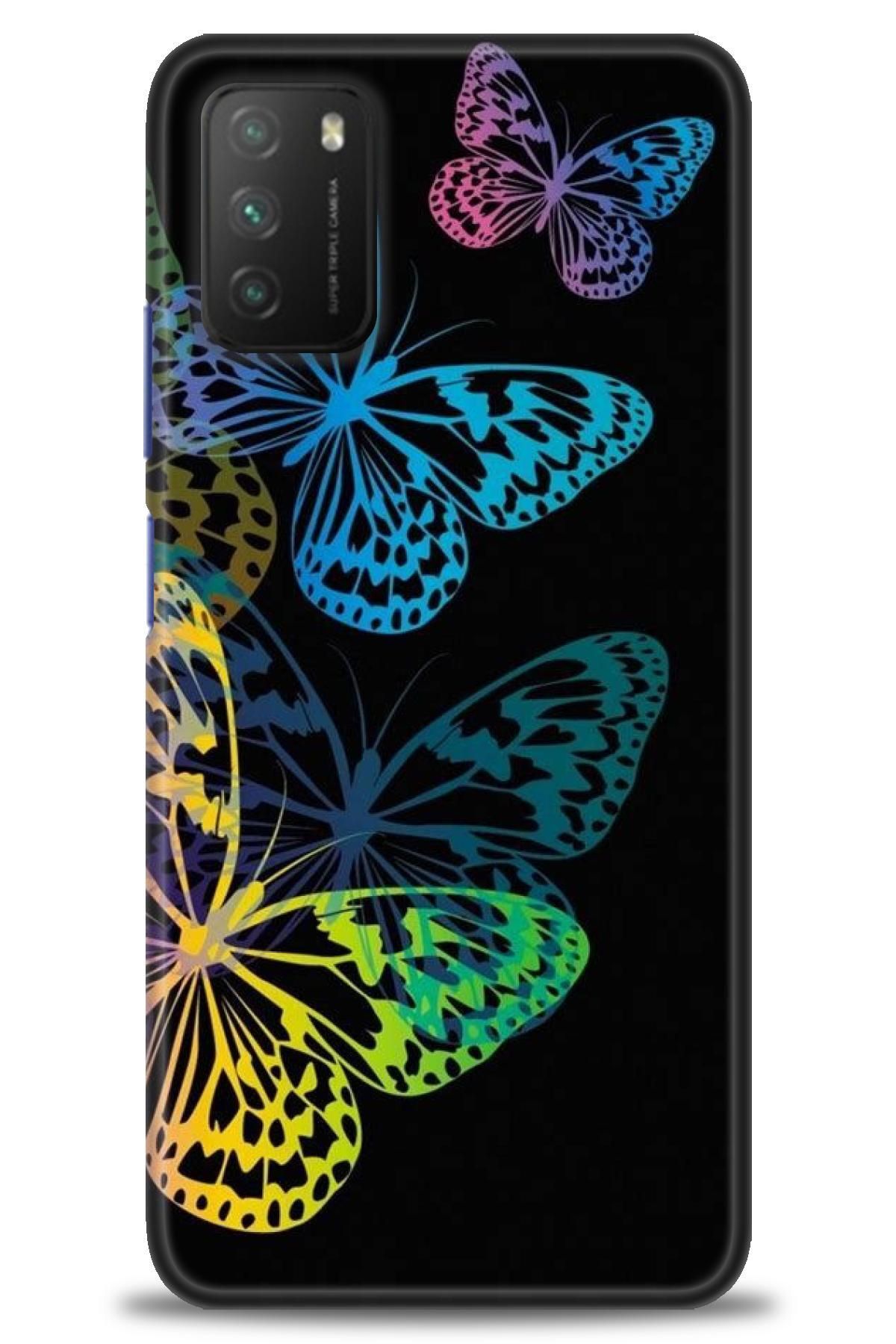 CooperTech Xiaomi Poco M3 İle Uyumlu HD Baskılı Desenli Silikon Kılıf - 22
