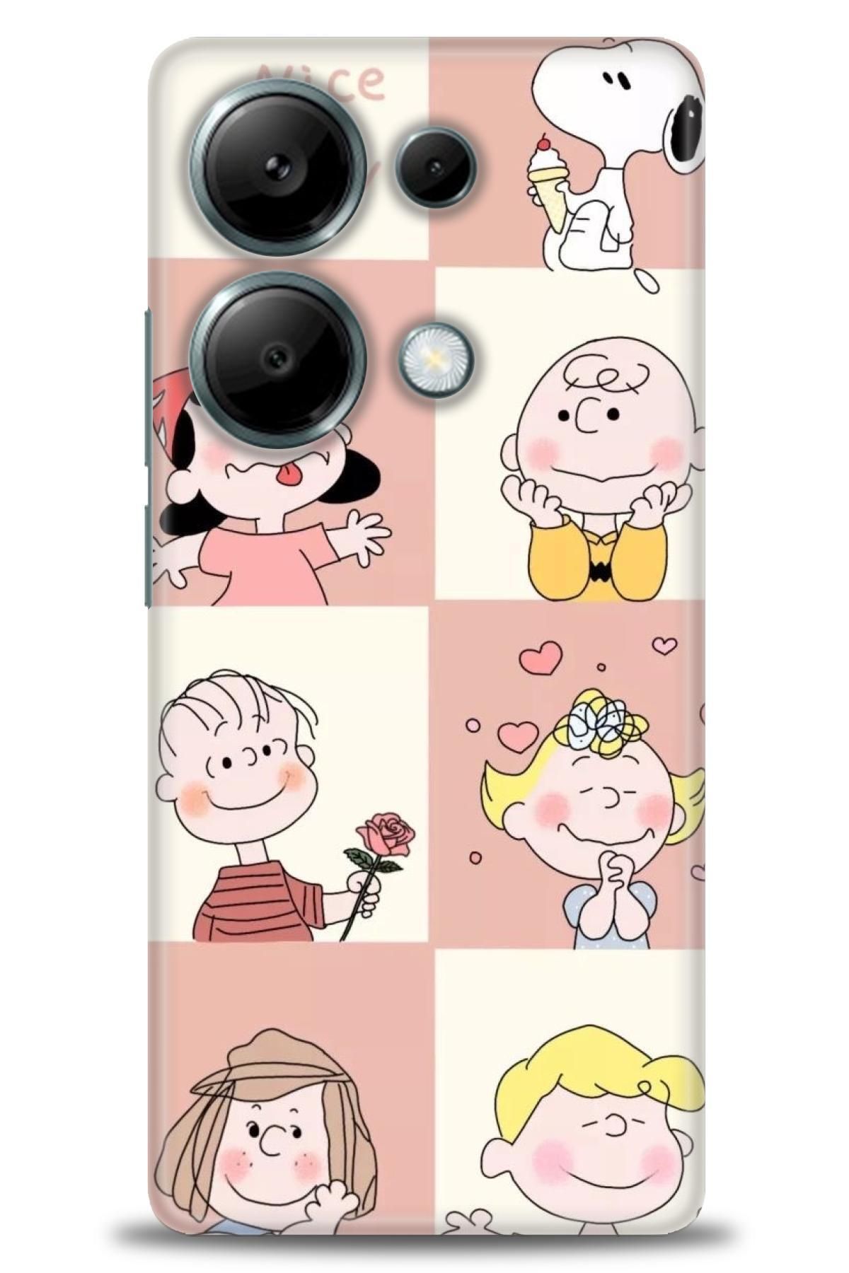 CooperTech Xiaomi Redmi Note 13 Pro 4G İle Uyumlu HD Baskılı Desenli Silikon Kılıf - 162