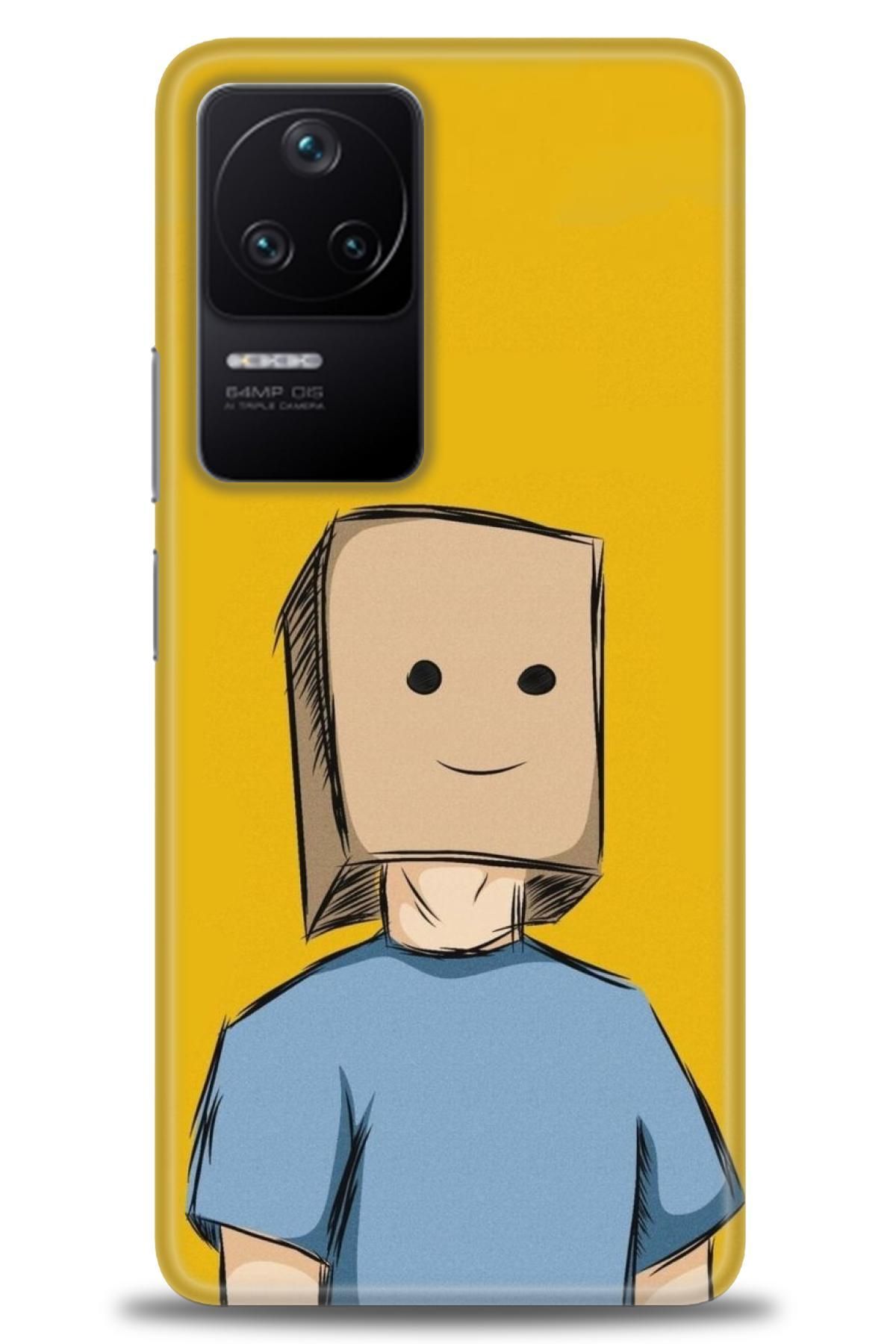 CooperTech Xiaomi Poco F4 İle Uyumlu HD Baskılı Desenli Silikon Kılıf - 792