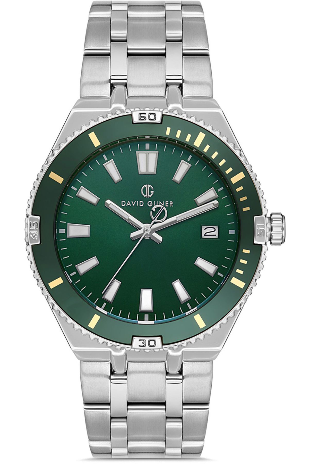 DAVID GUNER DAVİD GÜNER ERKEK KOL SAATİ DG-8418GA-A10 43 MM Metal