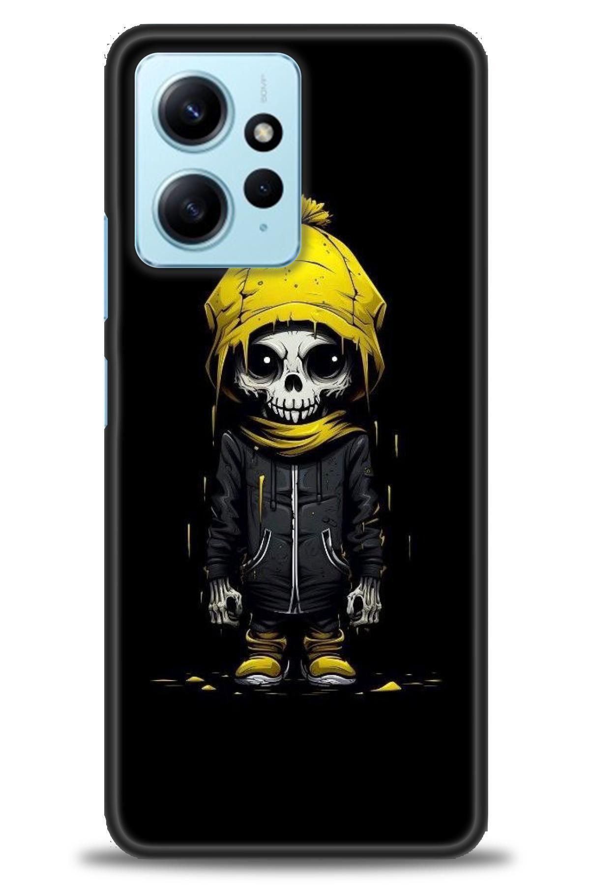 CooperTech Xiaomi Redmi Note 12 4G İle Uyumlu HD Baskılı Desenli Silikon Kılıf - 432