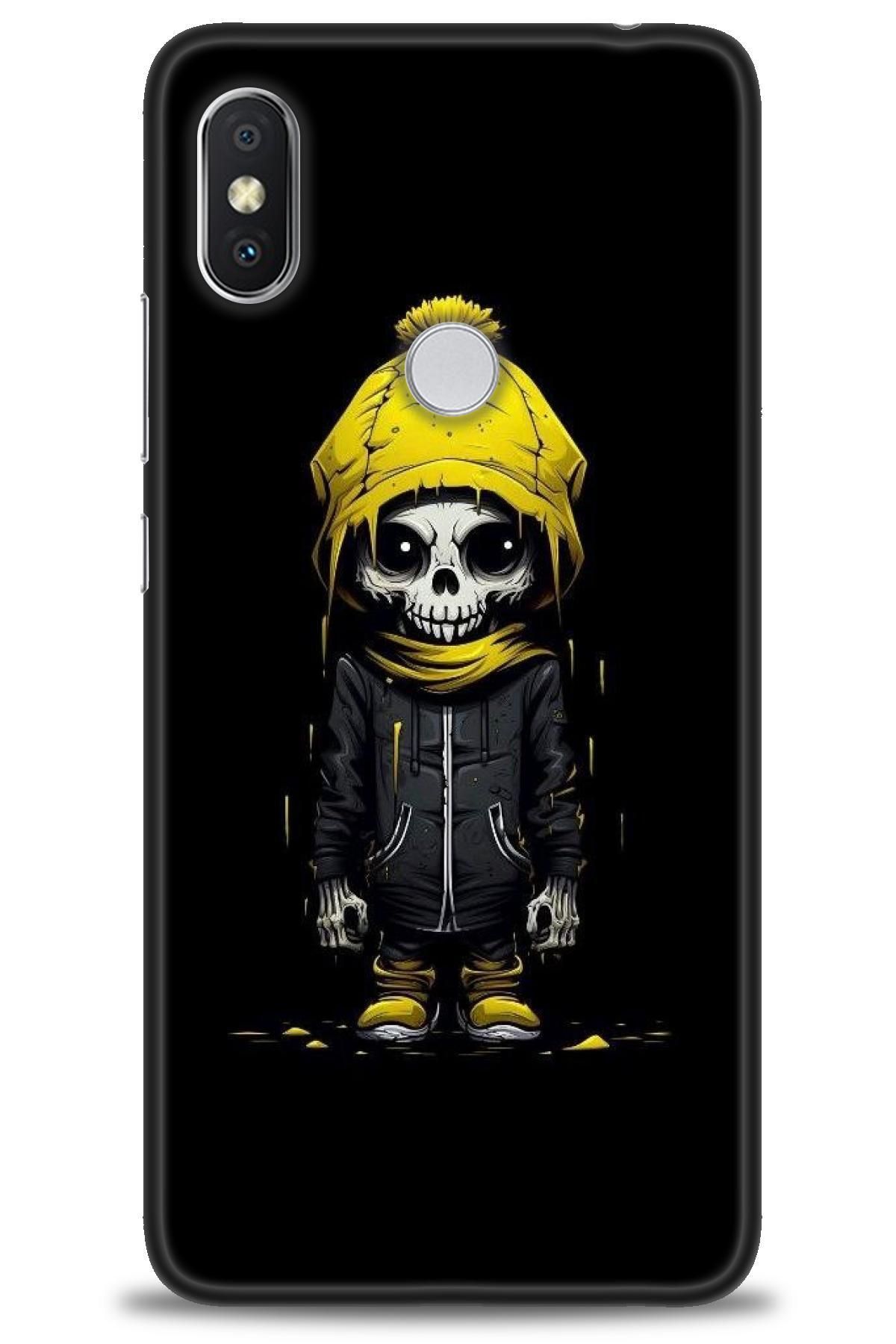 CooperTech Xiaomi Redmi Note 6 Pro İle Uyumlu HD Baskılı Desenli Silikon Kılıf - 432
