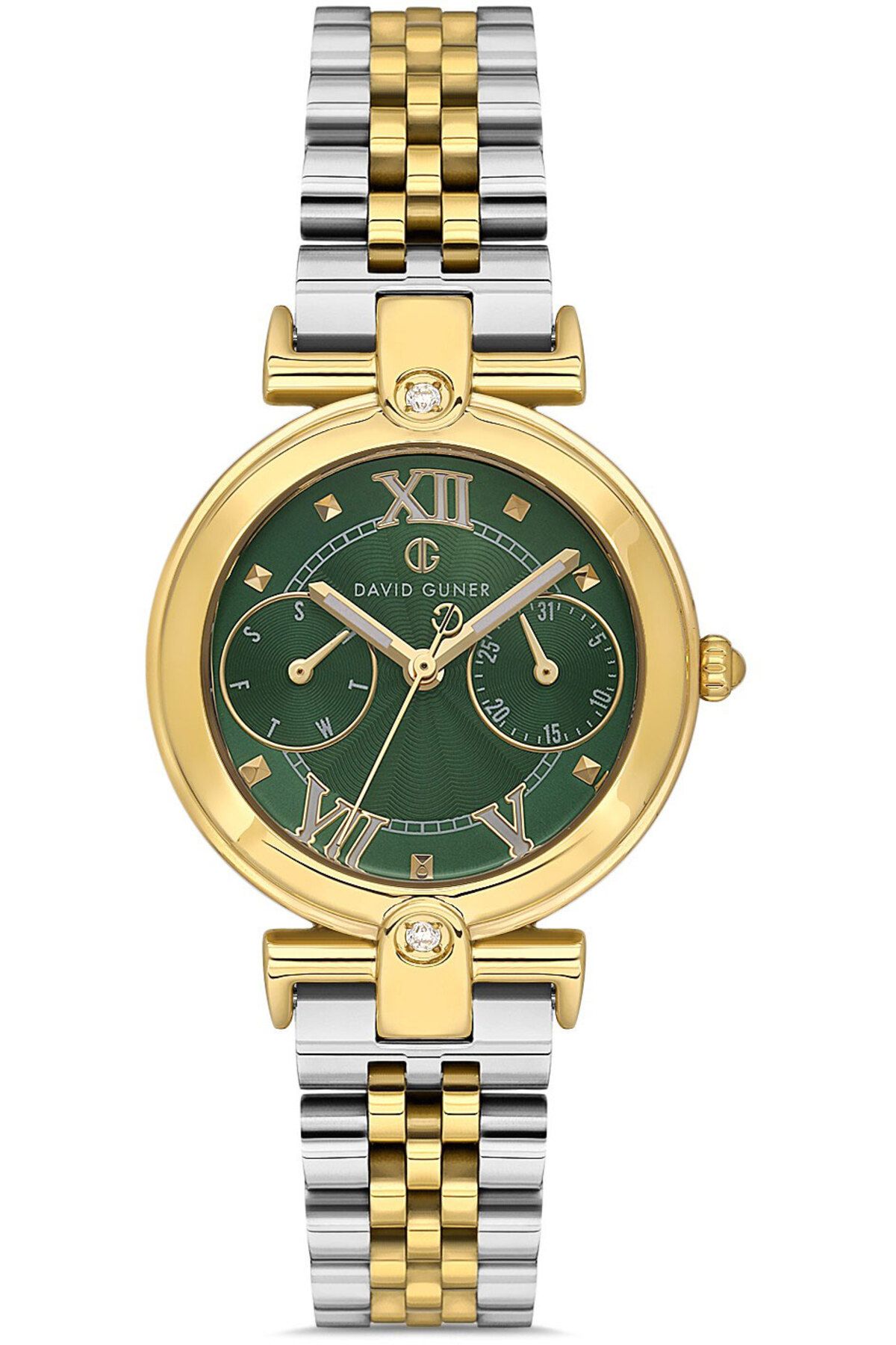 DAVID GUNER DAVİD GÜNER KADIN KOL SAATİ DG-8727LA-D10 32 MM METAL-GOLD