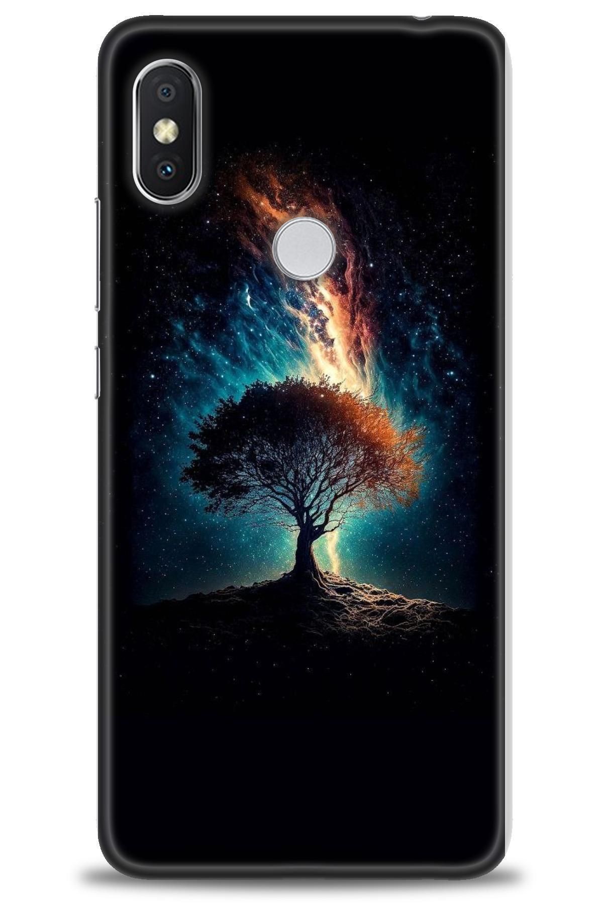 CooperTech Xiaomi Redmi S2 İle Uyumlu HD Baskılı Desenli Silikon Kılıf - 842