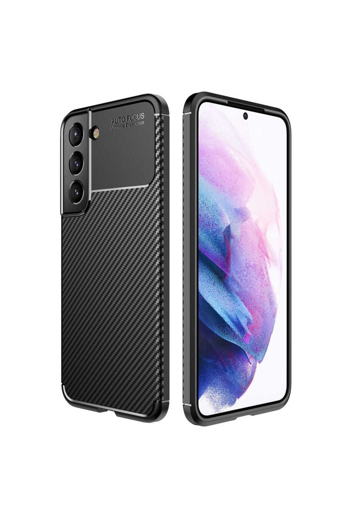YTSGLOBAL Galaxy S22 Kılıf YTSG Negro Silikon Kapak - Siyah
