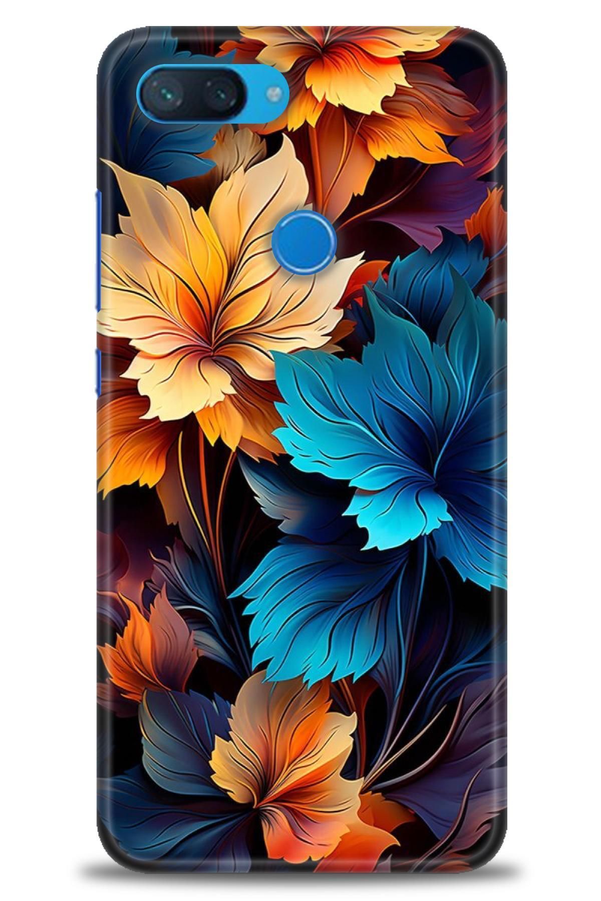 CooperTech Xiaomi Mi 8 Lite İle Uyumlu HD Baskılı Desenli Silikon Kılıf - 972