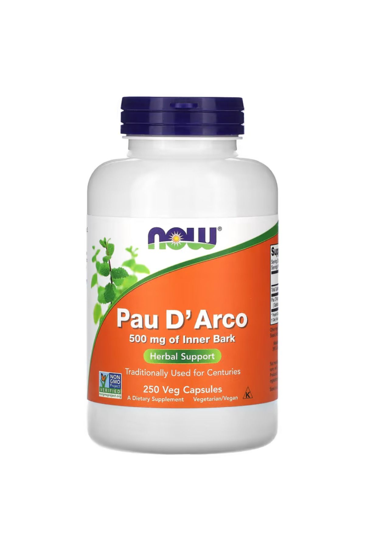 Now Foods , Pau D' Arco, 250 Veg Capsules (500 mg per Capsule)
