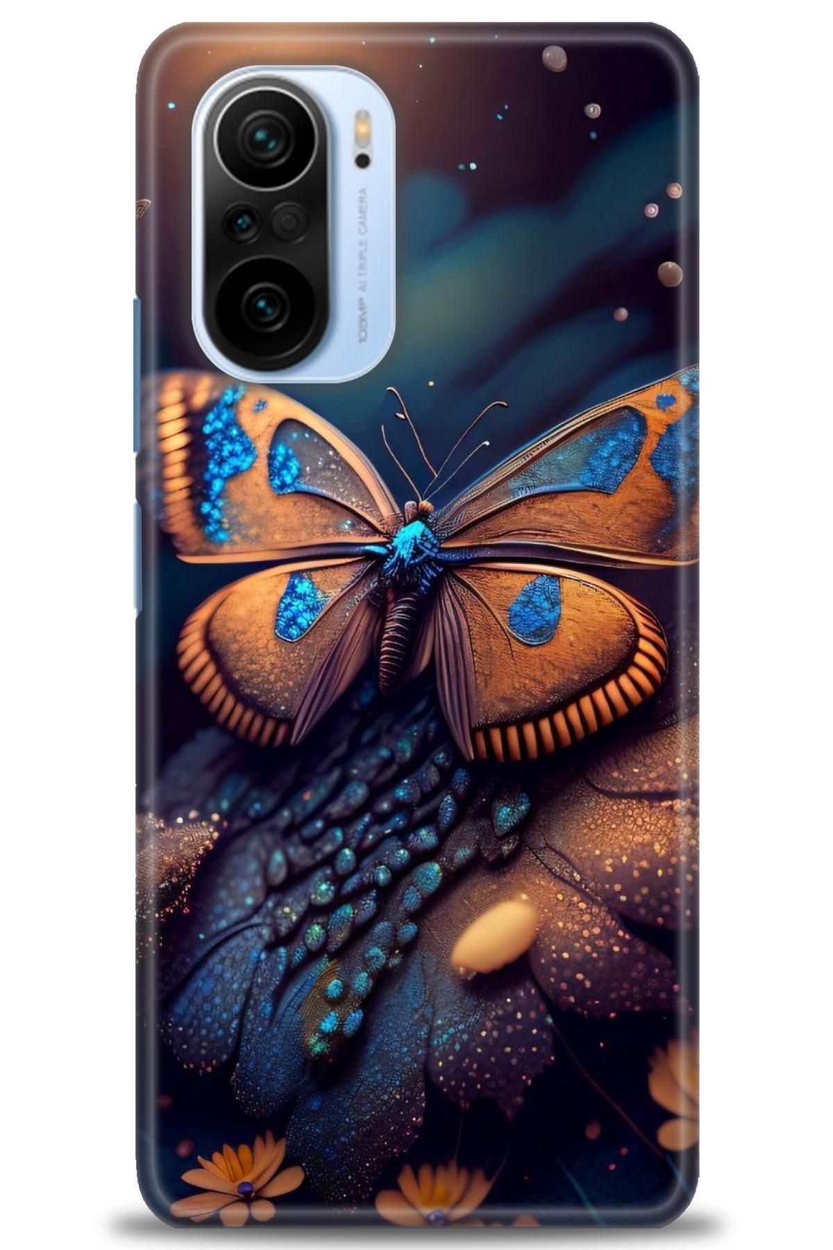 CooperTech Xiaomi Redmi K40 İle Uyumlu HD Baskılı Desenli Silikon Kılıf - 932
