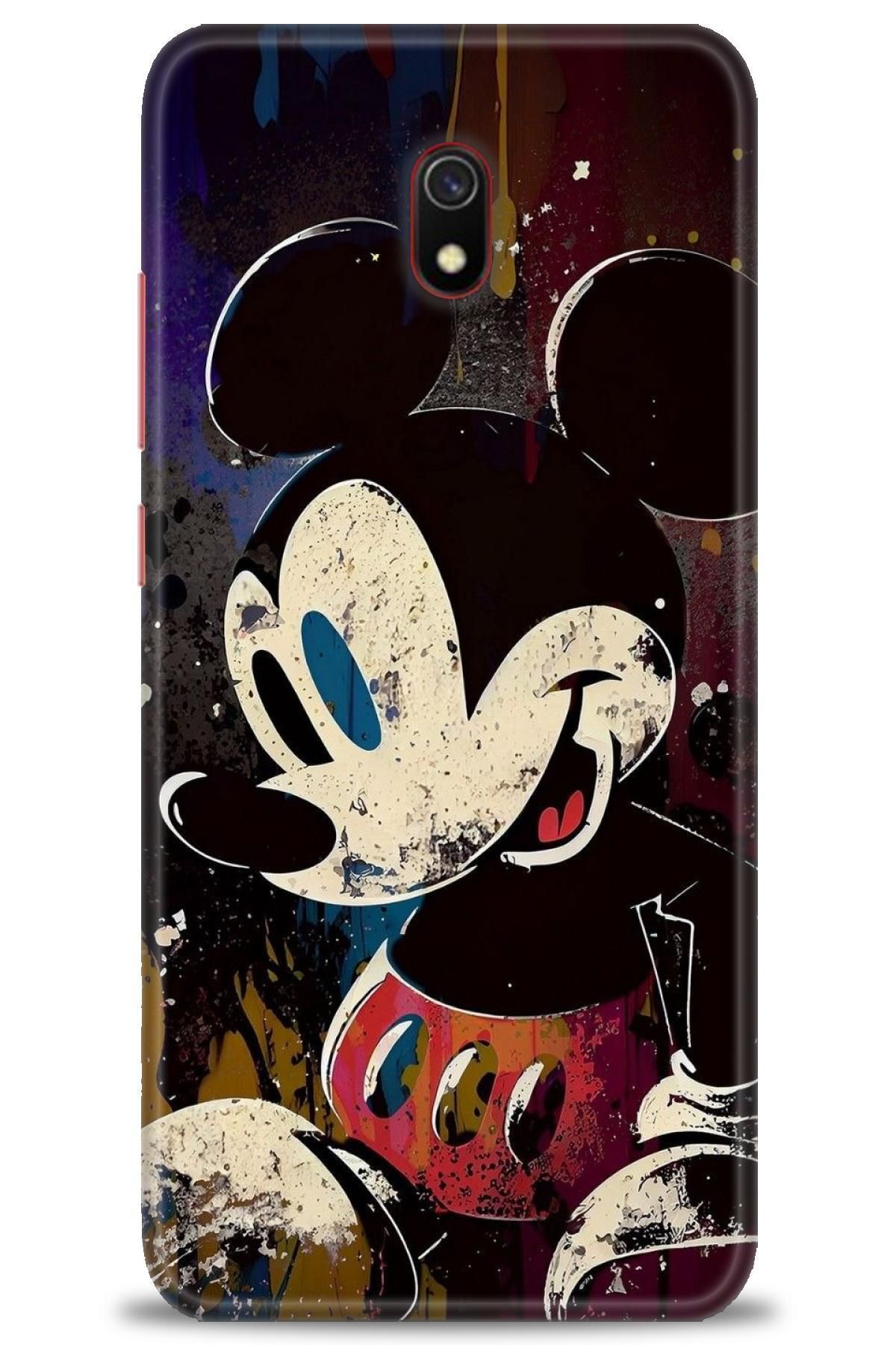 CooperTech Xiaomi Redmi 8A İle Uyumlu HD Baskılı Desenli Silikon Kılıf - 492