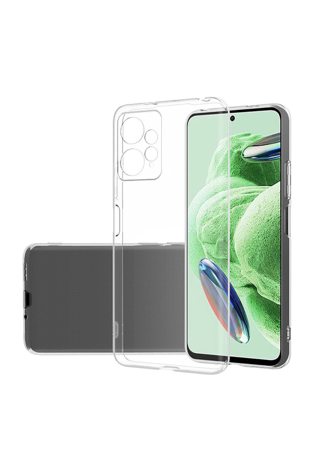 YTSGLOBAL Redmi Note 12 4G Kılıf YTSG Süper Silikon Kapak - Renksiz