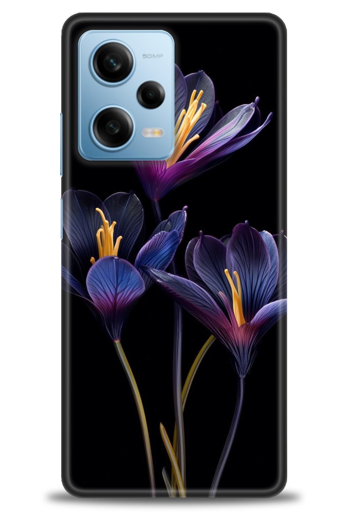 CooperTech Xiaomi Redmi Note 12 Pro 5G İle Uyumlu HD Baskılı Desenli Silikon Kılıf - 412