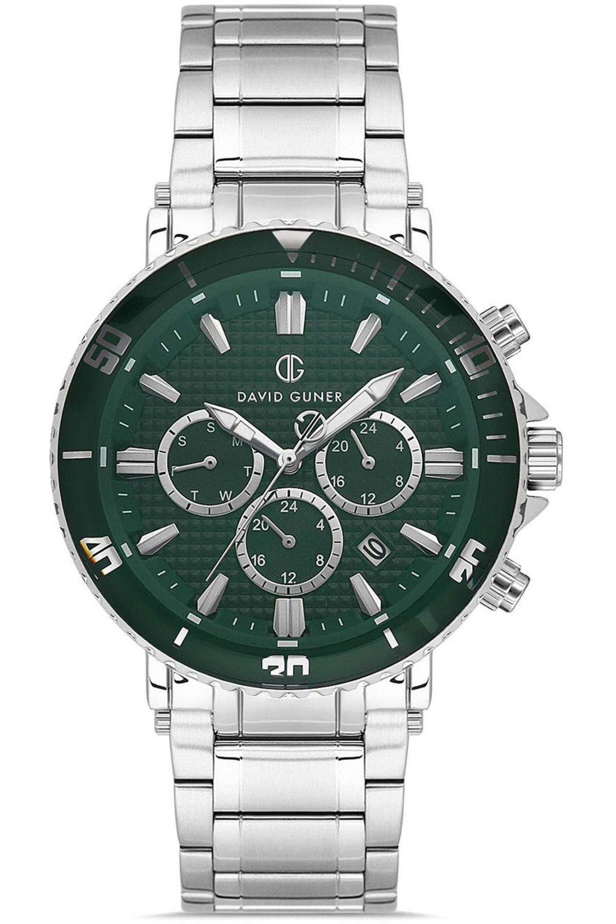 DAVID GUNER DAVİD GÜNER ERKEK KOL SAATİ DG-8424GA-A10 45 MM Metal
