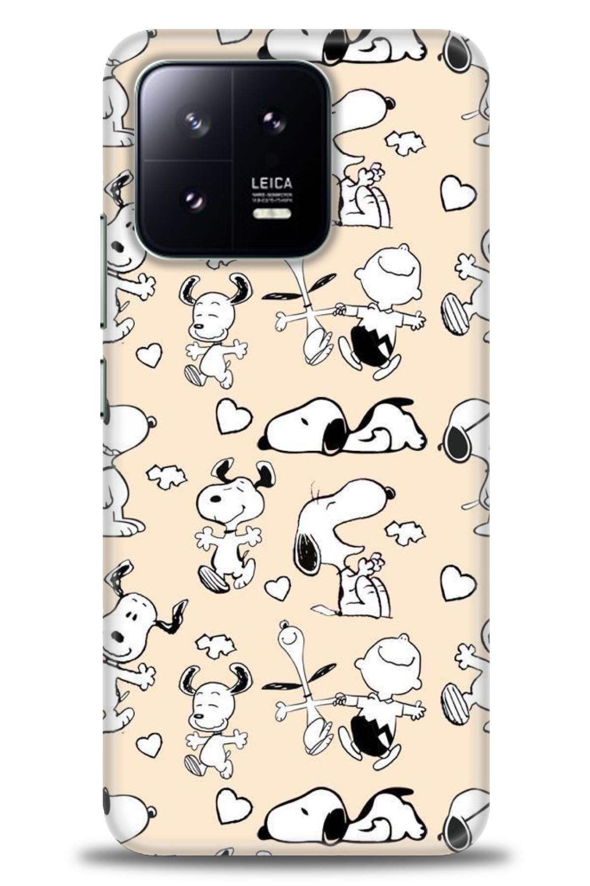 CooperTech Xiaomi Mi 13 İle Uyumlu HD Baskılı Desenli Silikon Kılıf - 1052