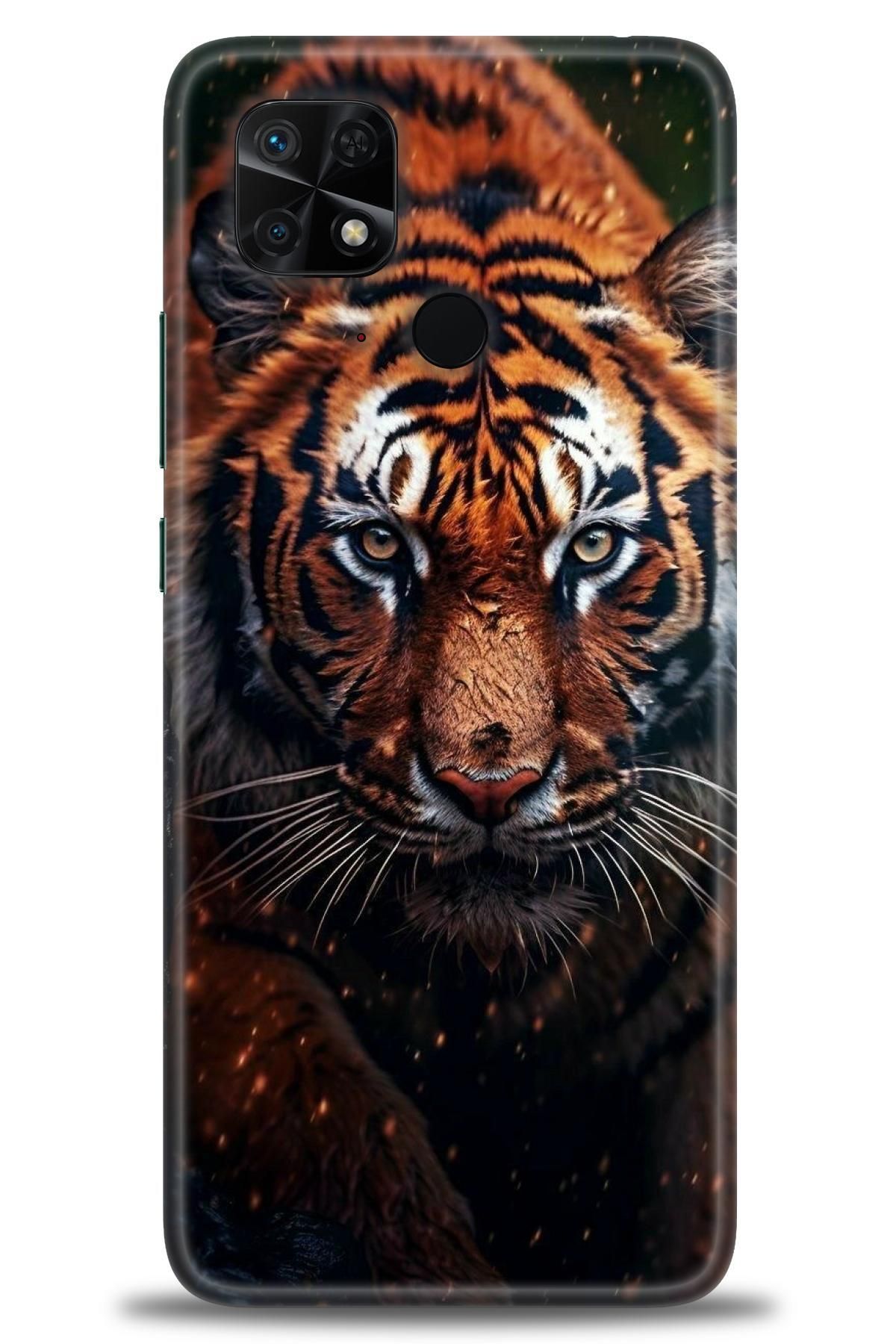 CooperTech Xiaomi Redmi 10C İle Uyumlu HD Baskılı Desenli Silikon Kılıf - 132