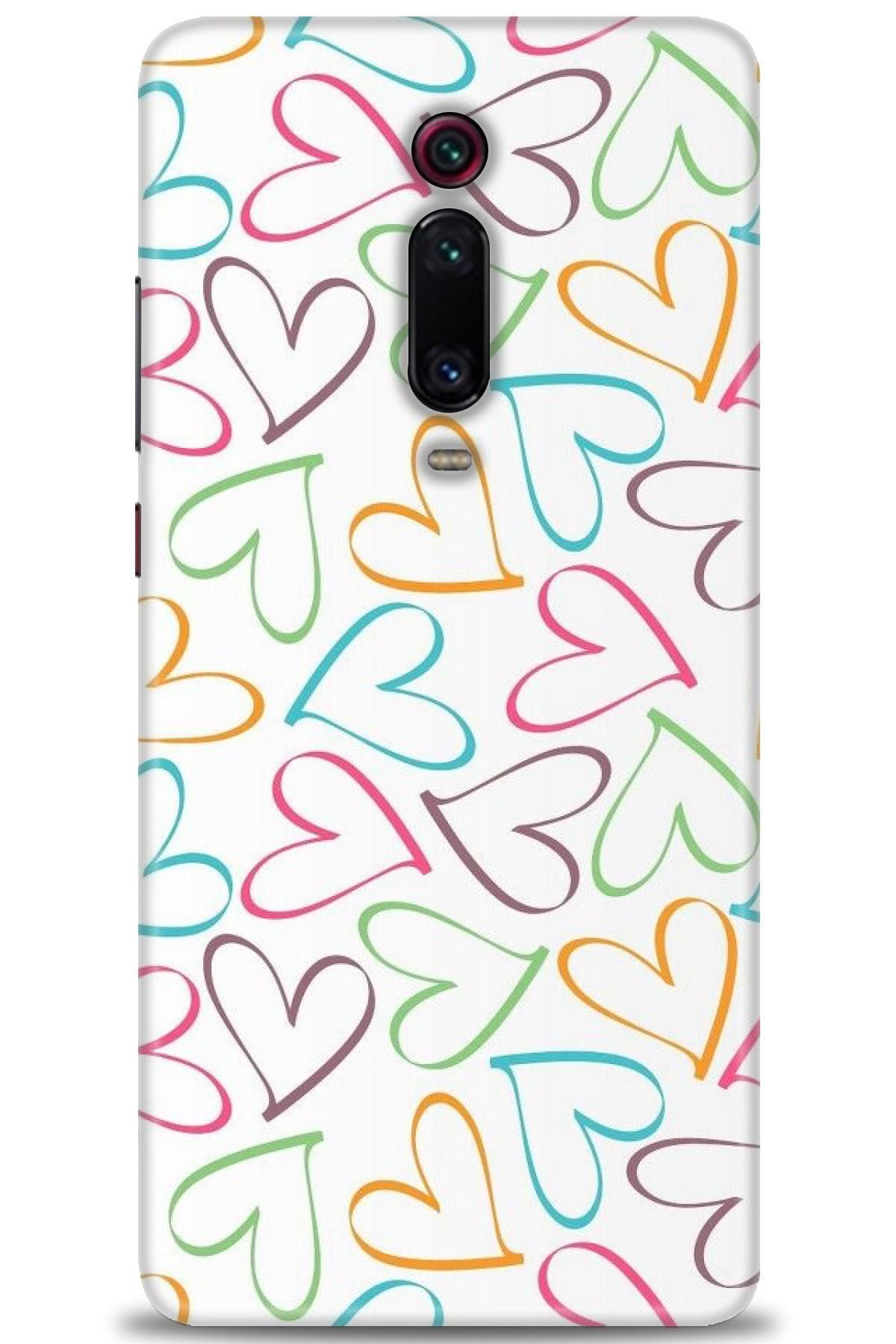CooperTech Xiaomi Mi 9T İle Uyumlu HD Baskılı Desenli Silikon Kılıf - 902