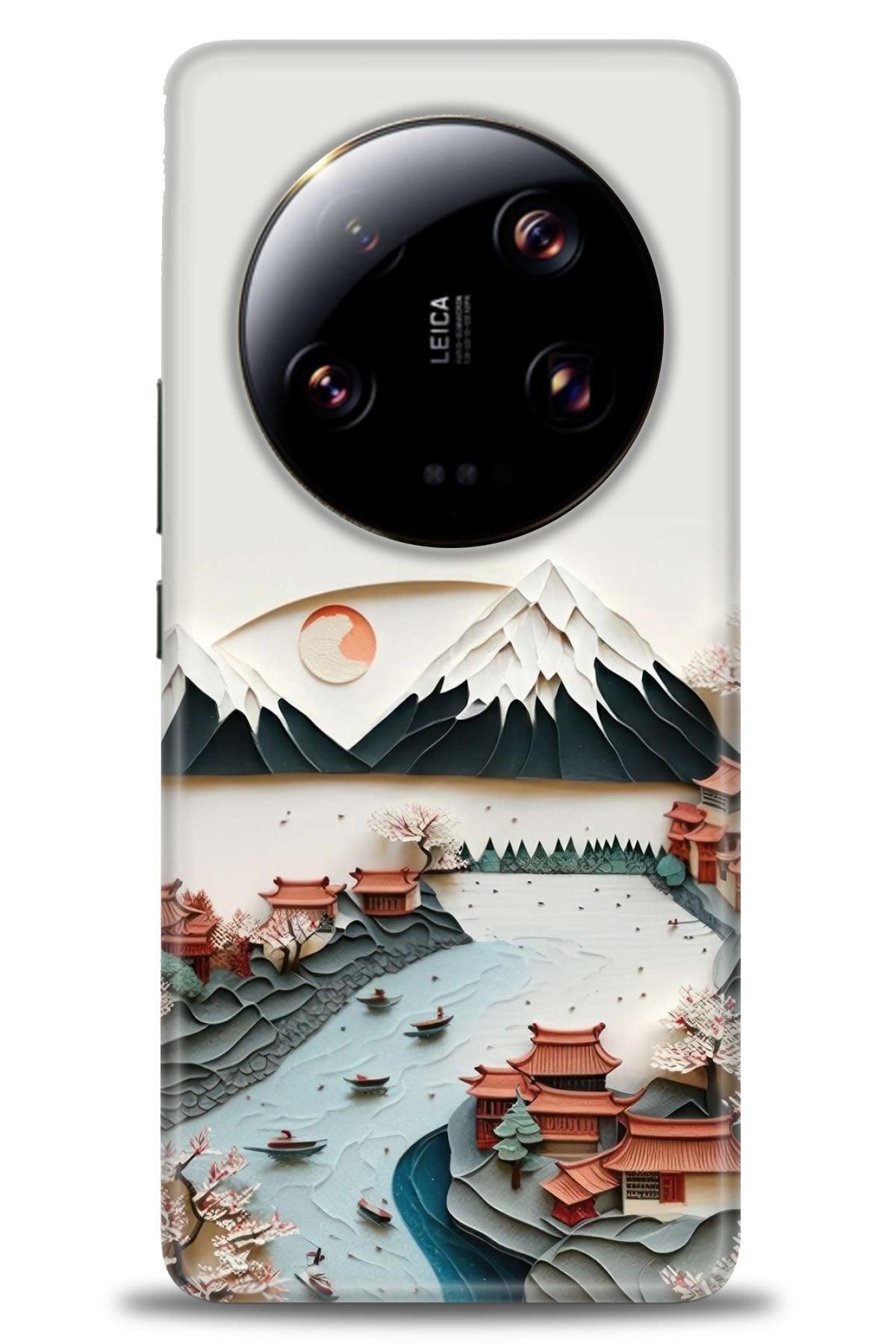 CooperTech Xiaomi Mi 13 Ultra İle Uyumlu HD Baskılı Desenli Silikon Kılıf - 322