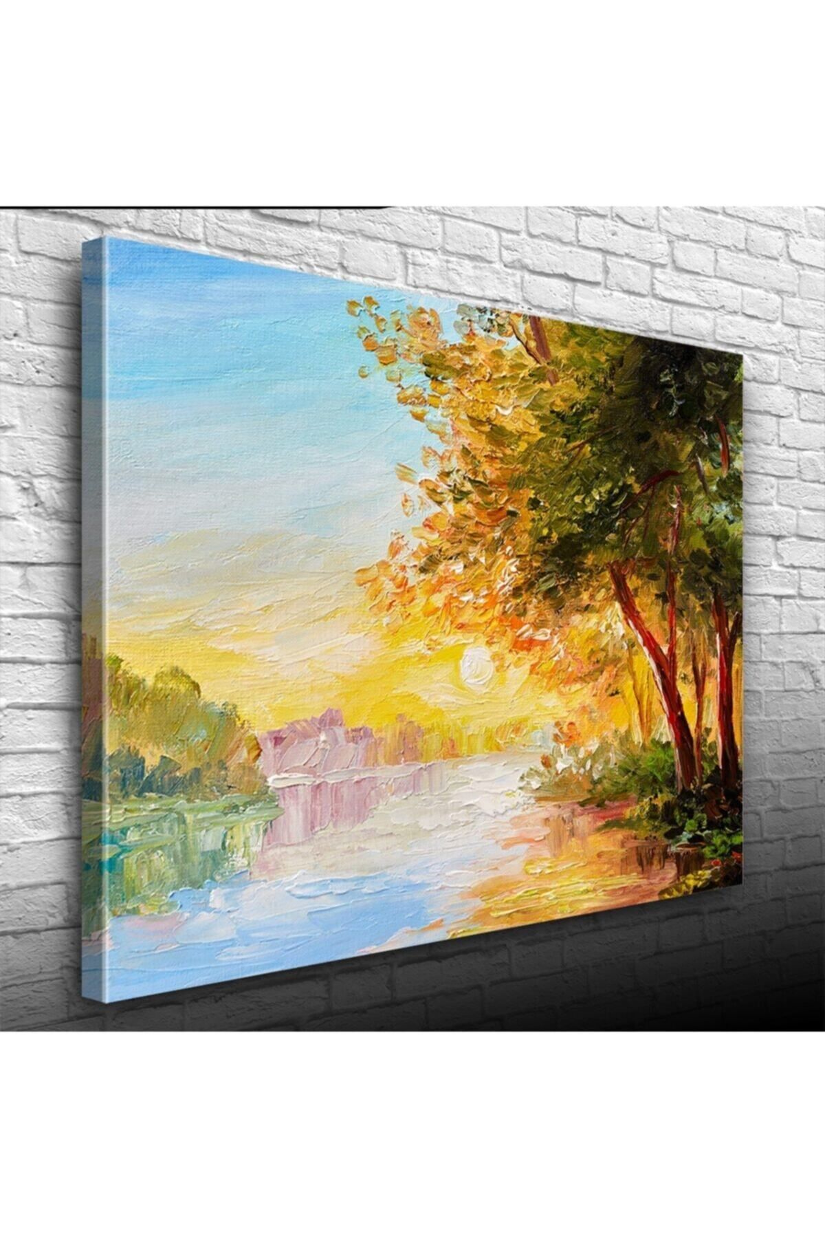 Kanonik Education Gün Batımı Canvas Tablo (50x70)