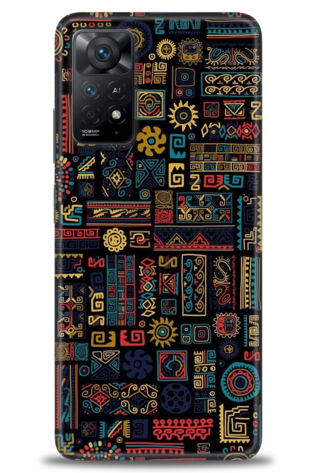 CooperTech Xiaomi Redmi Note 11 Pro 4G İle Uyumlu HD Baskılı Desenli Silikon Kılıf - 822