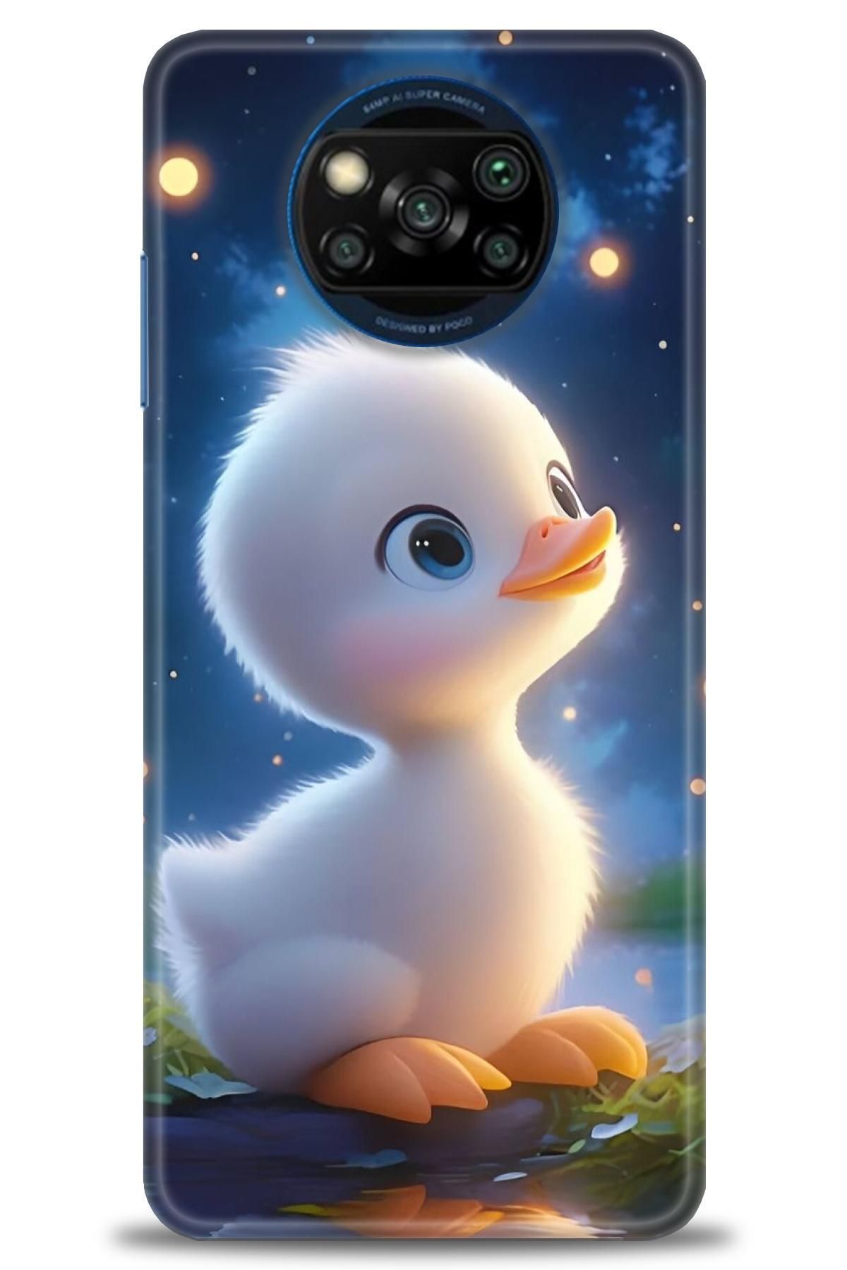 CooperTech Xiaomi Poco X3 NFC İle Uyumlu HD Baskılı Desenli Silikon Kılıf - 122