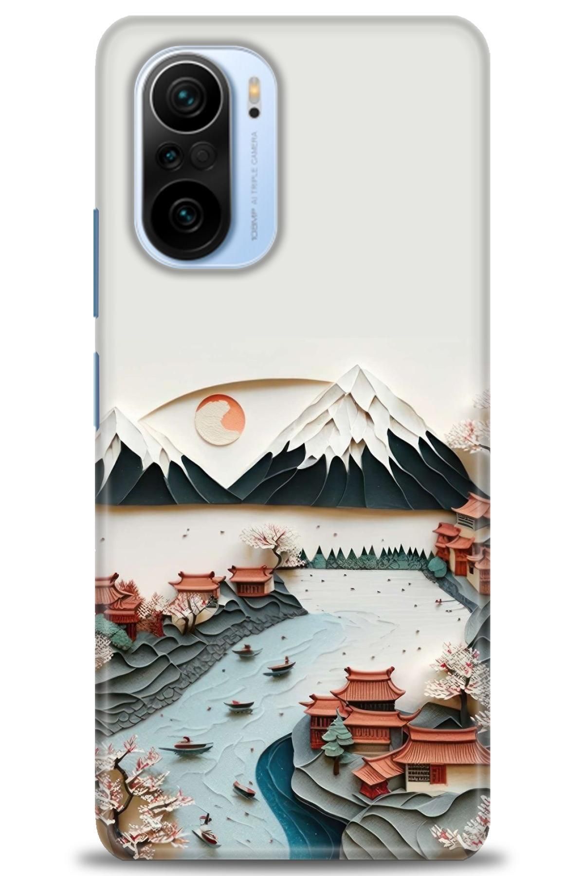 CooperTech Xiaomi Redmi K40 İle Uyumlu HD Baskılı Desenli Silikon Kılıf - 322
